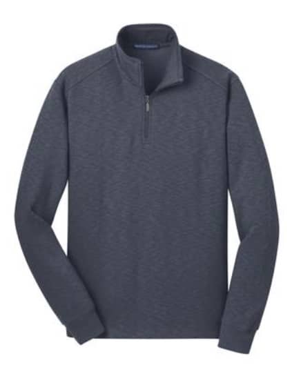 Port Authority Slub Fleece 1/4-Zip Pullover