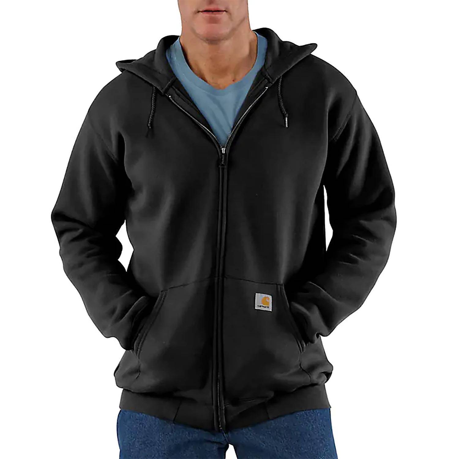 CARHARTT MIDWEIGHT HOODED ZIPFRONT SWEATSHIRT