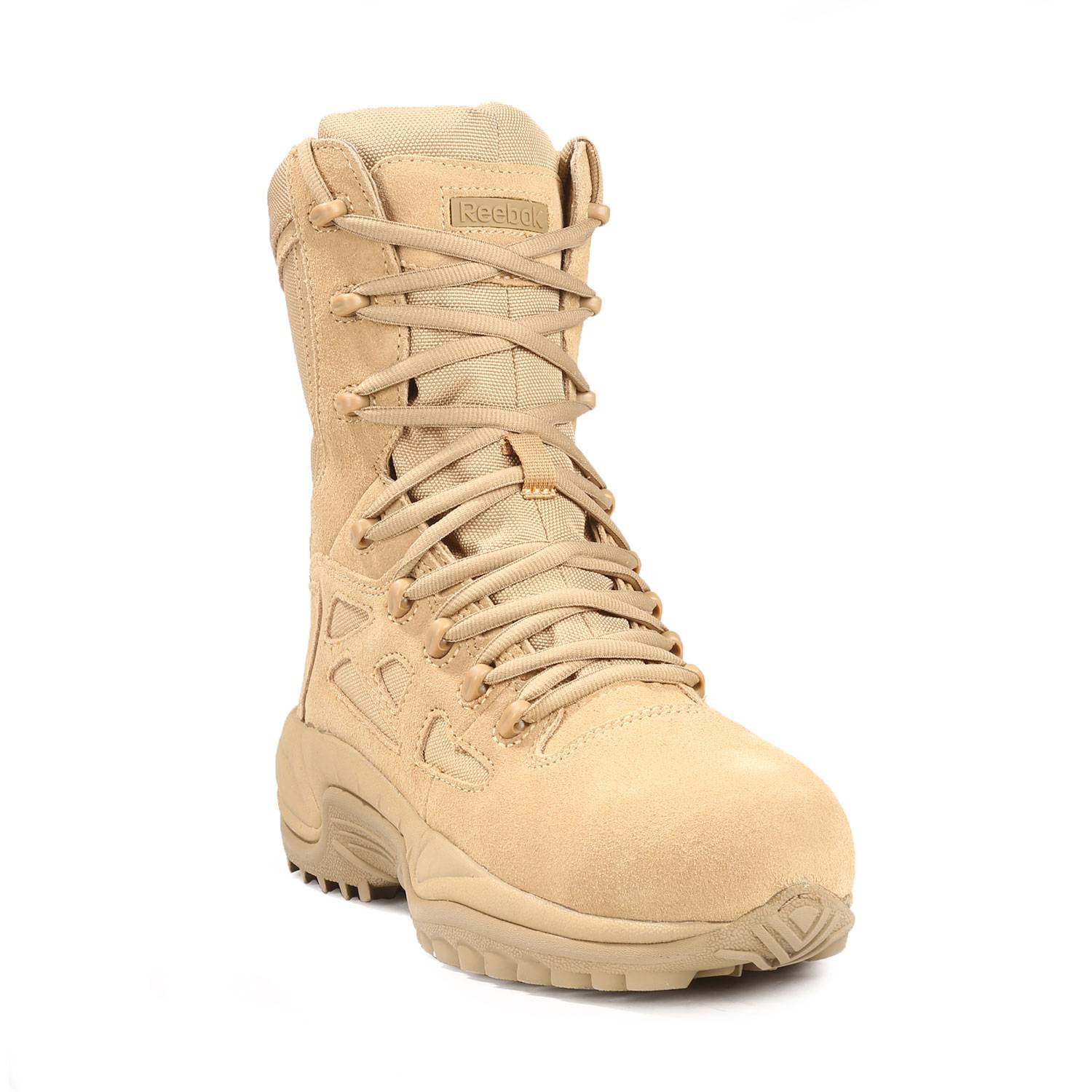 Reebok Rapid Response 8" Side Zip Comp Toe Boots