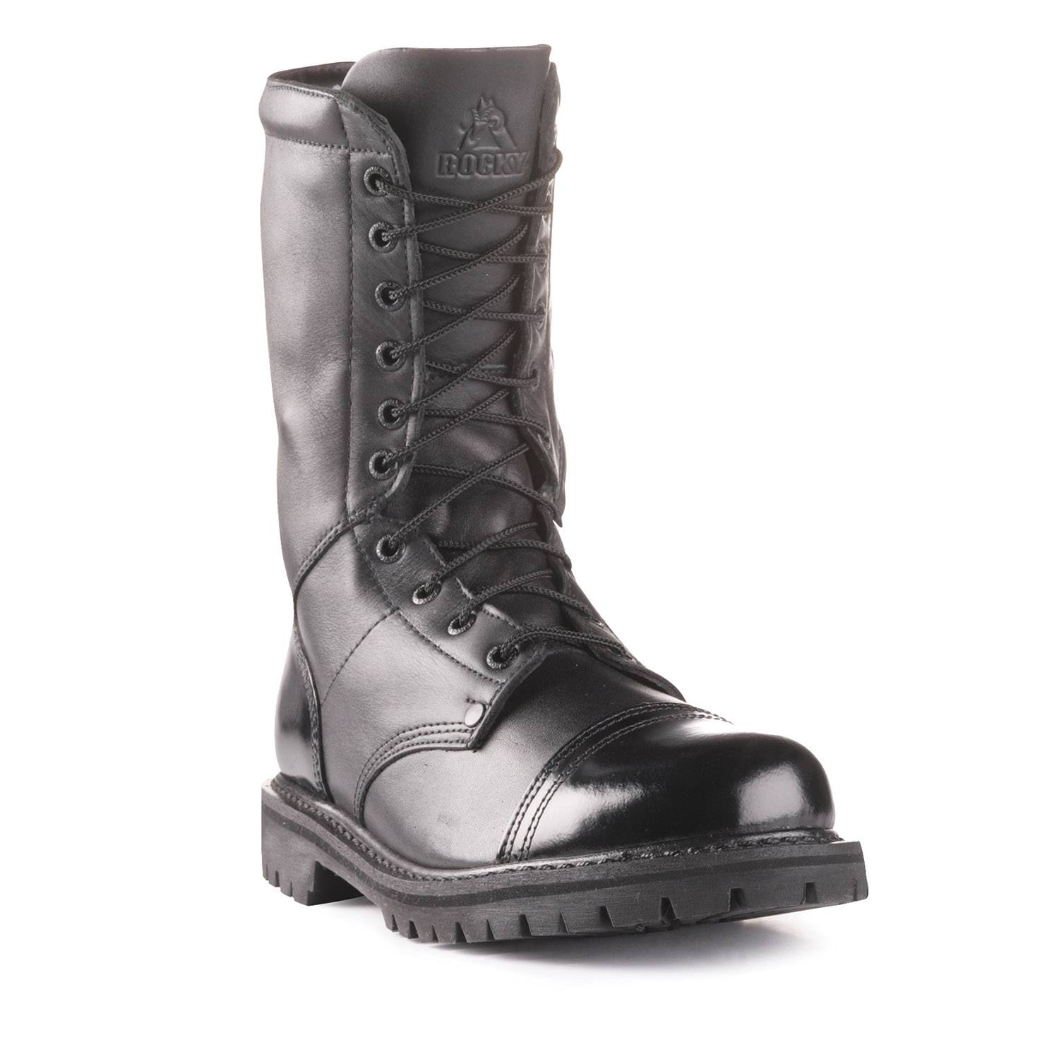 Rocky 10" Side Zipper Jump Boots