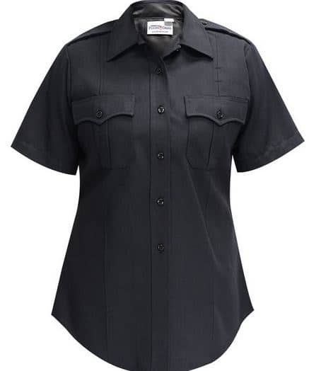 FLYING CROSS WOMEN'S DELUXE TROPICAL WEAVE SHORT-SLEEVE SHIR