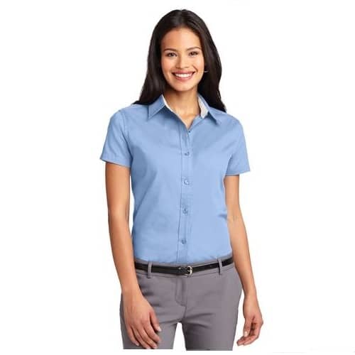 PORT AUTHORITY LADIES SHORT SLEEVE EASY CARE SHIRT