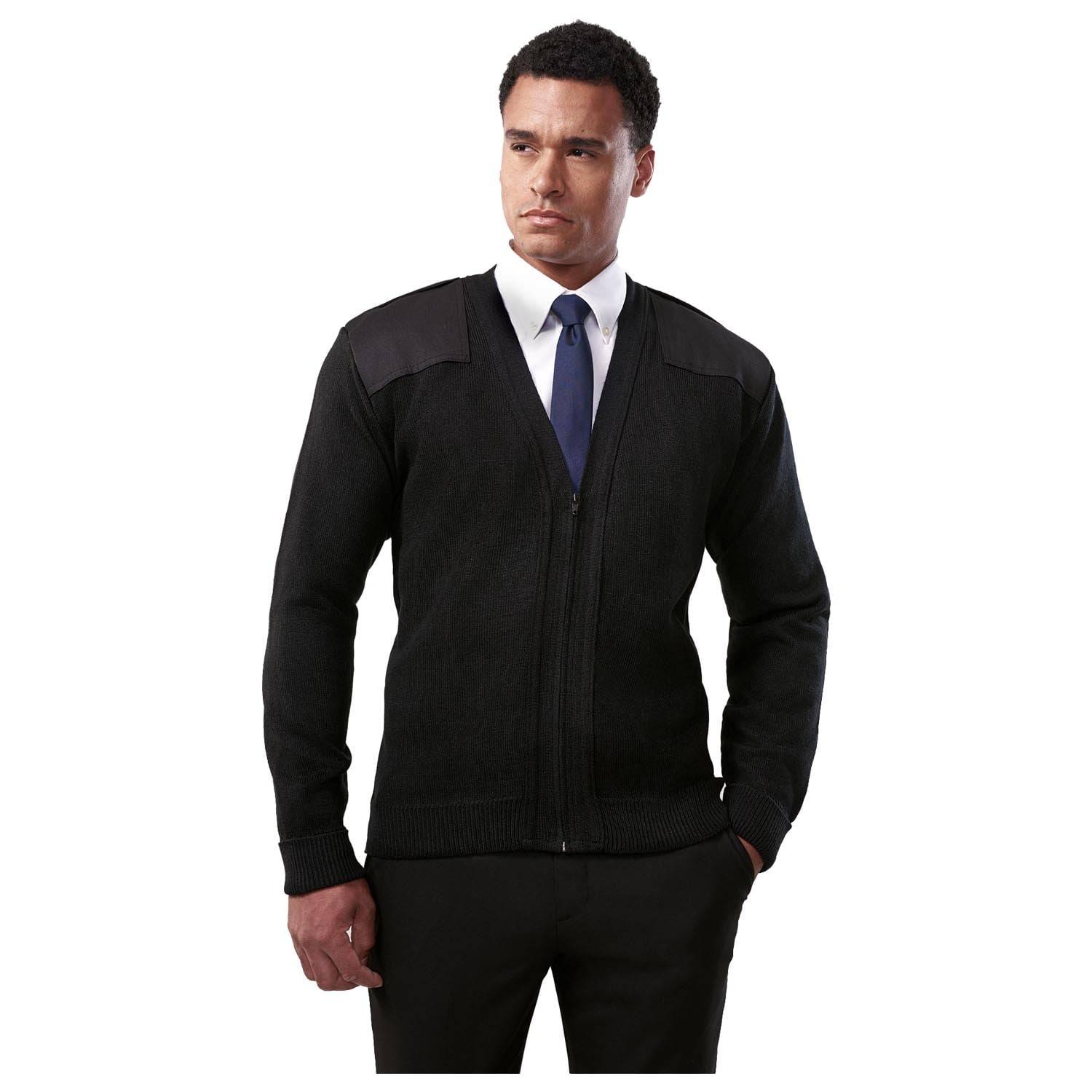 COBMEX V-NECK ZIP FRONT "COMMANDO" SWEATER