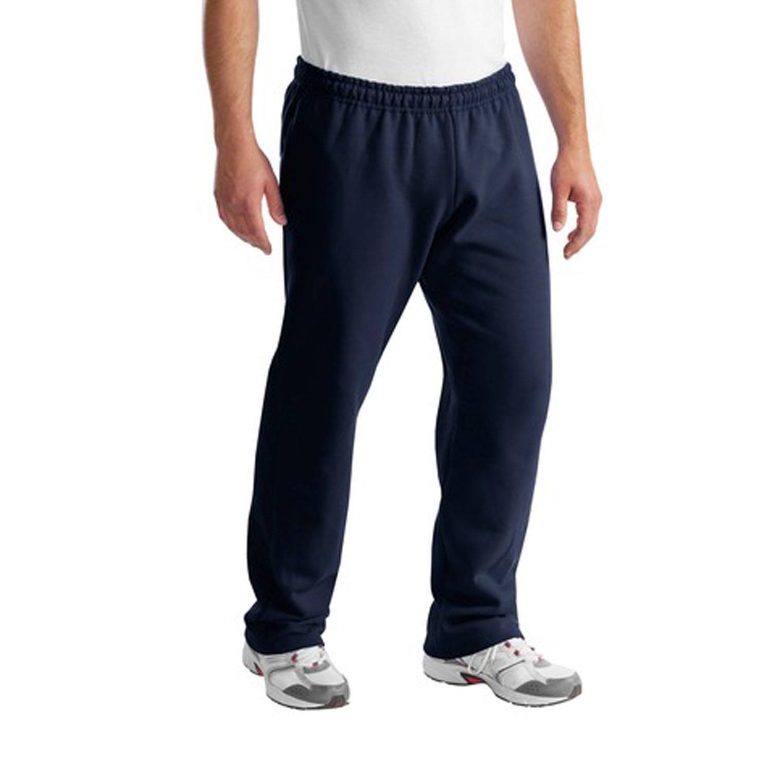 SPORT-TEK GILDAN DRY BLEND OPEN HEM SWEATPANTS W/ POCKETS