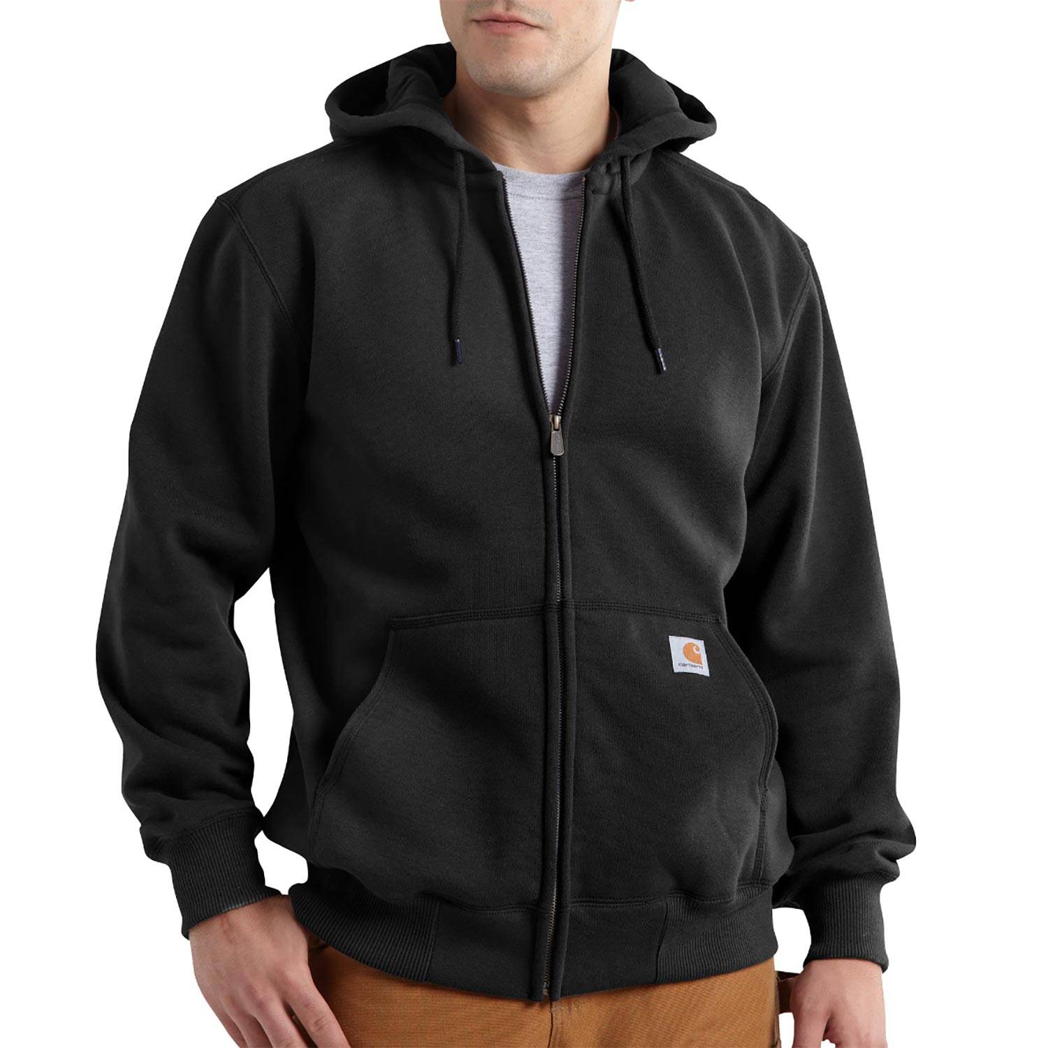 CARHARTT MEN'S PAXTON HEAVYWEIGHT HOODED ZIP FRONT SWEATSHIR