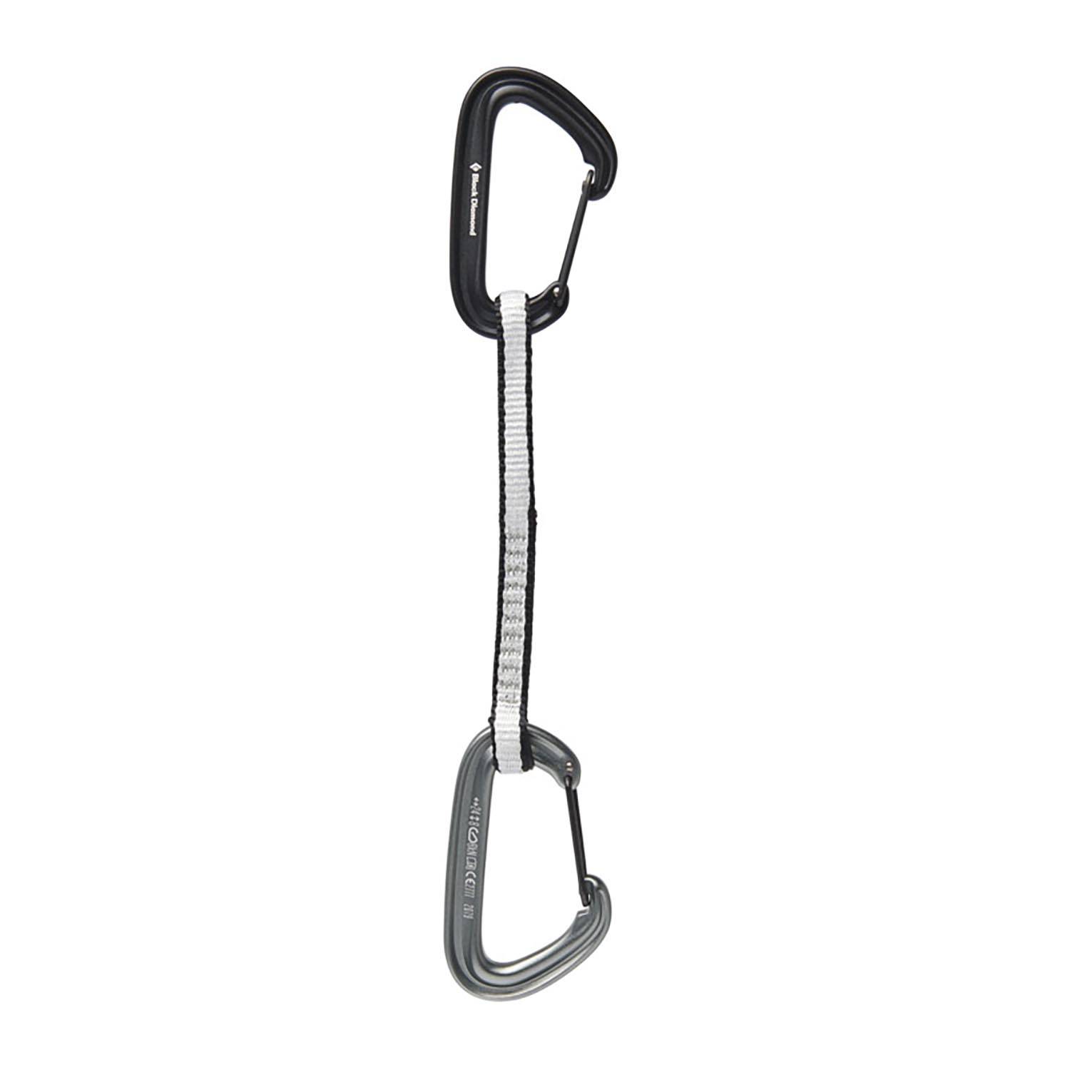 Black Diamond 16cm LiteWire Quickdraw Carabiner