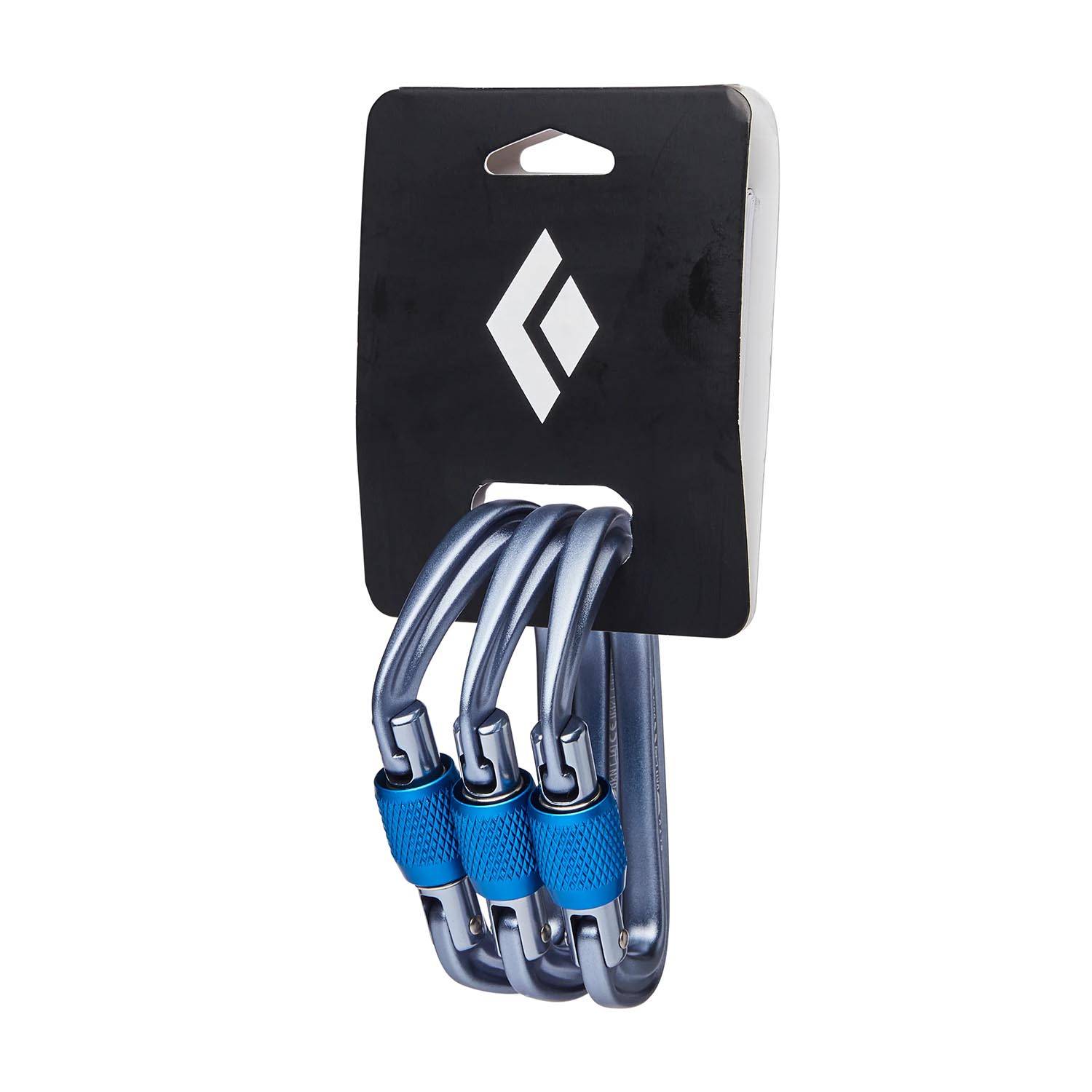 Black Diamond HotForge Screwgate Carabiner 3pk