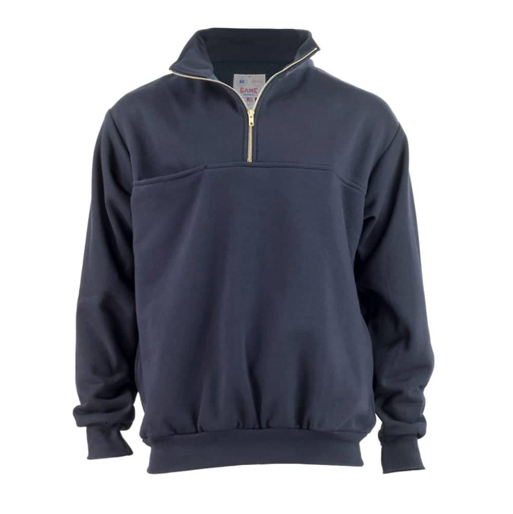GAME WORKWEAR FIREFIGHTER 1/2 ZIP TURTLENECK SWEATSHIRT