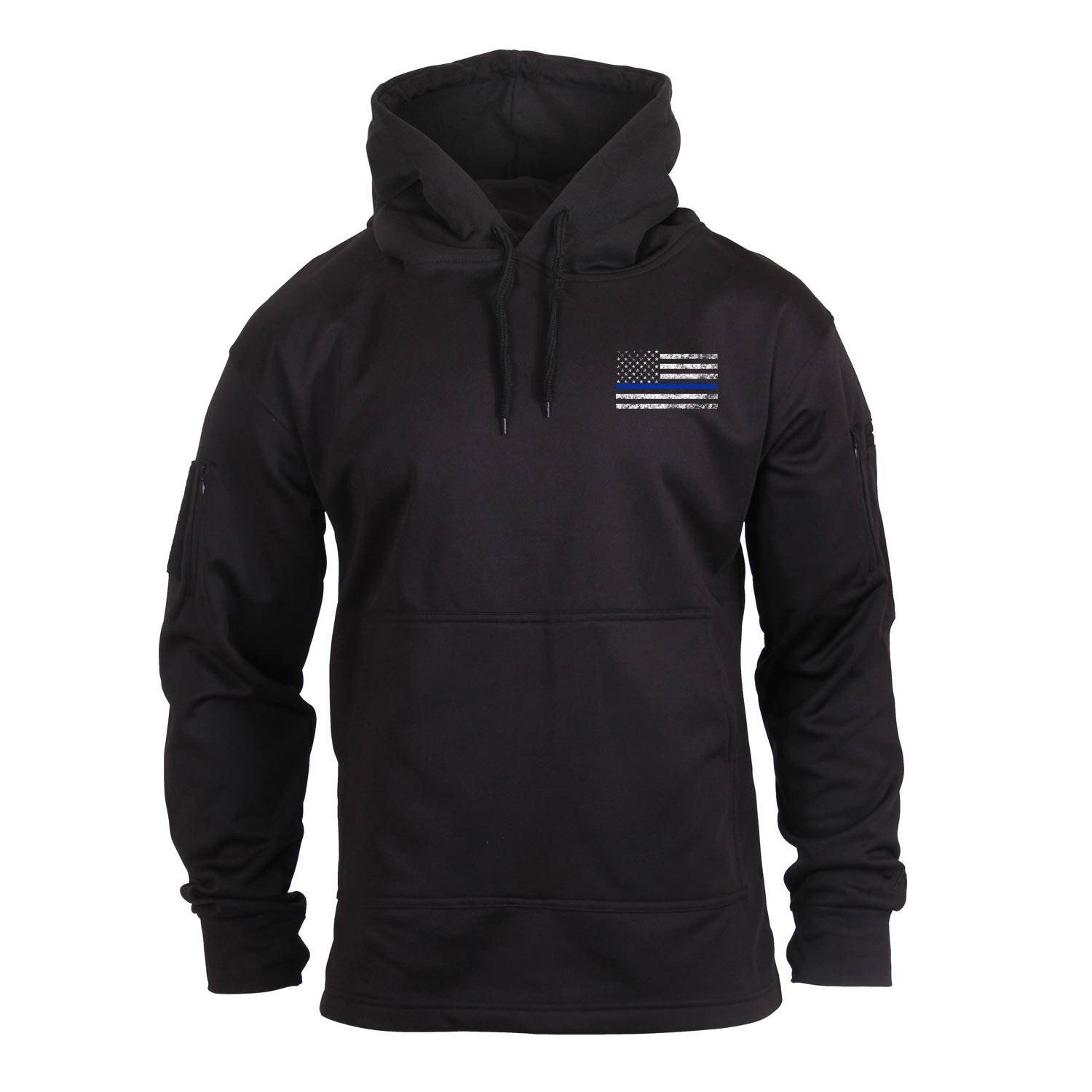 ROTHCO THIN BLUE LINE CONCEALED CARRY HOODIE