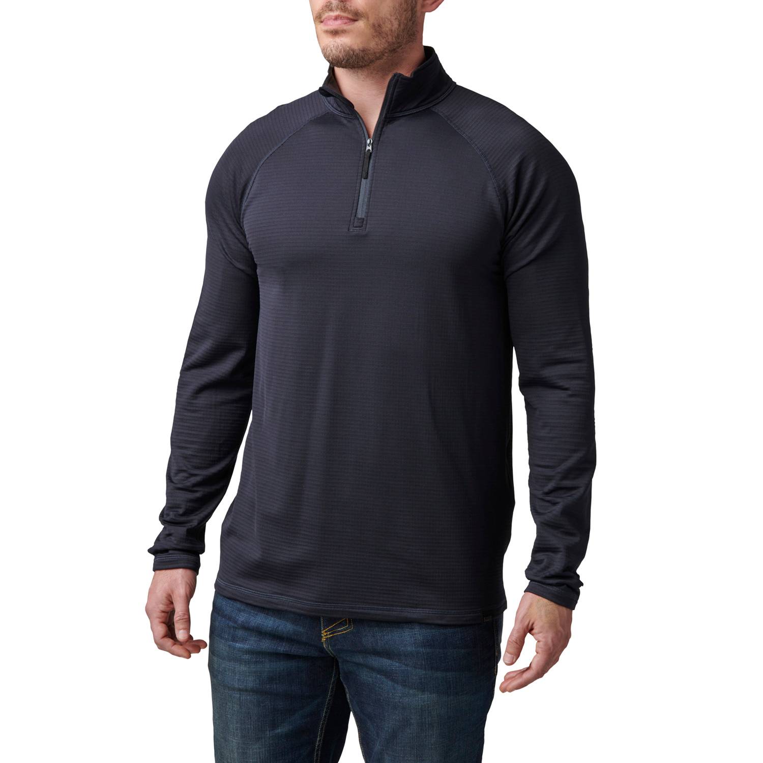 5.11 Dark Navy Stratos 1/4 Zip Pullover