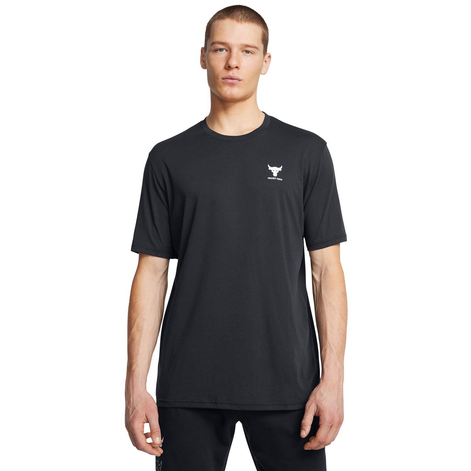 UNDER ARMOUR MEN'S PROJECT ROCK SIMPLE SHORT SLEEVE SHIRT