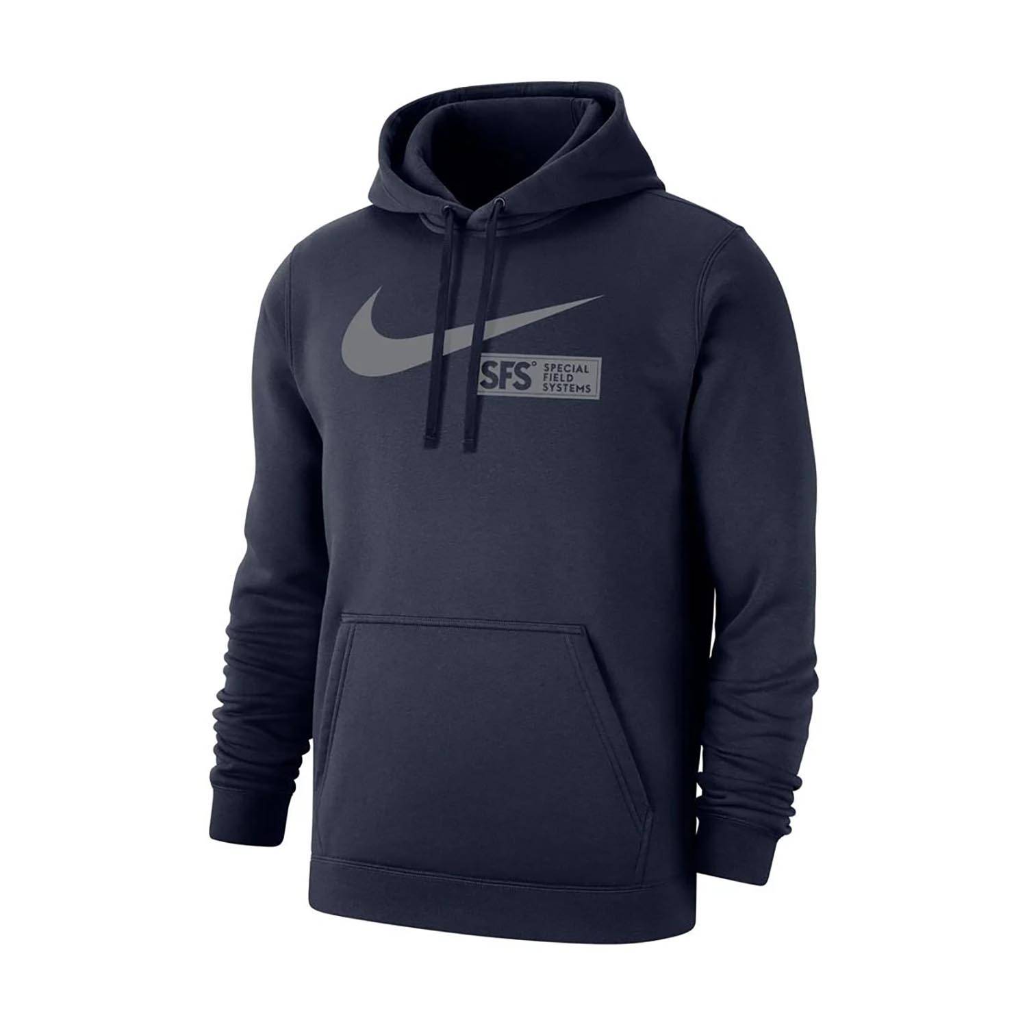 Nike Men's SFS Swoosh Club Fleece Hoodie