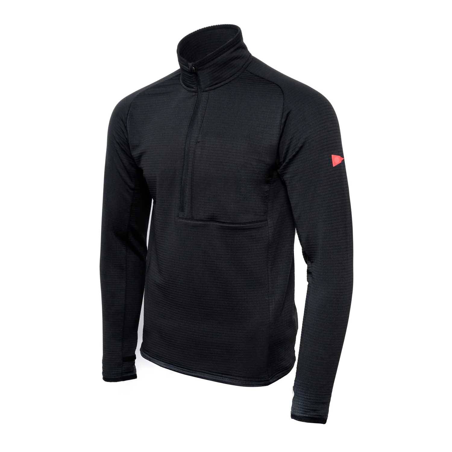 Florence Off Grid Fleece Half Zip, Black