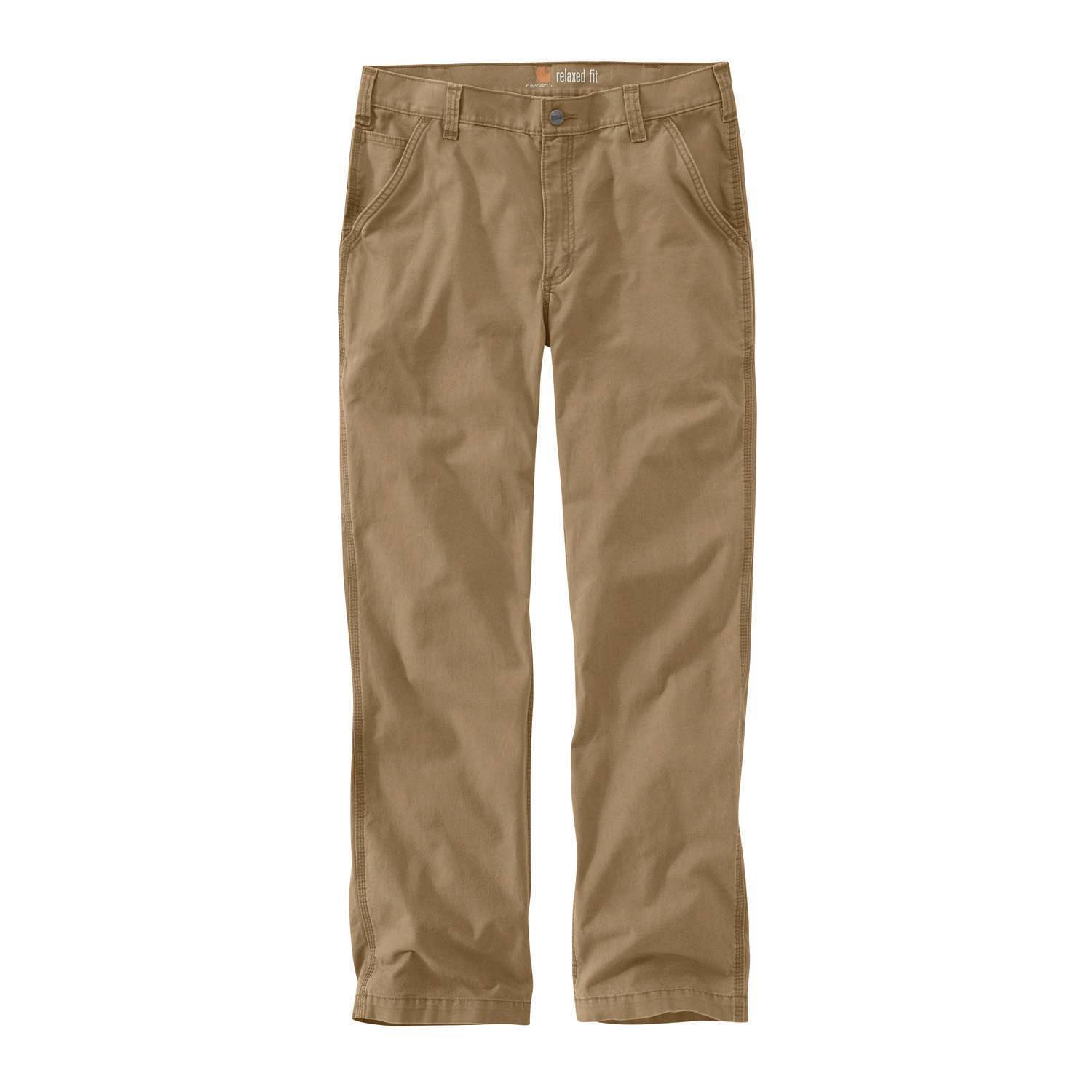CARHARTT RUGGED FLEX RELAXED FIT CANVAS WORK PANTS