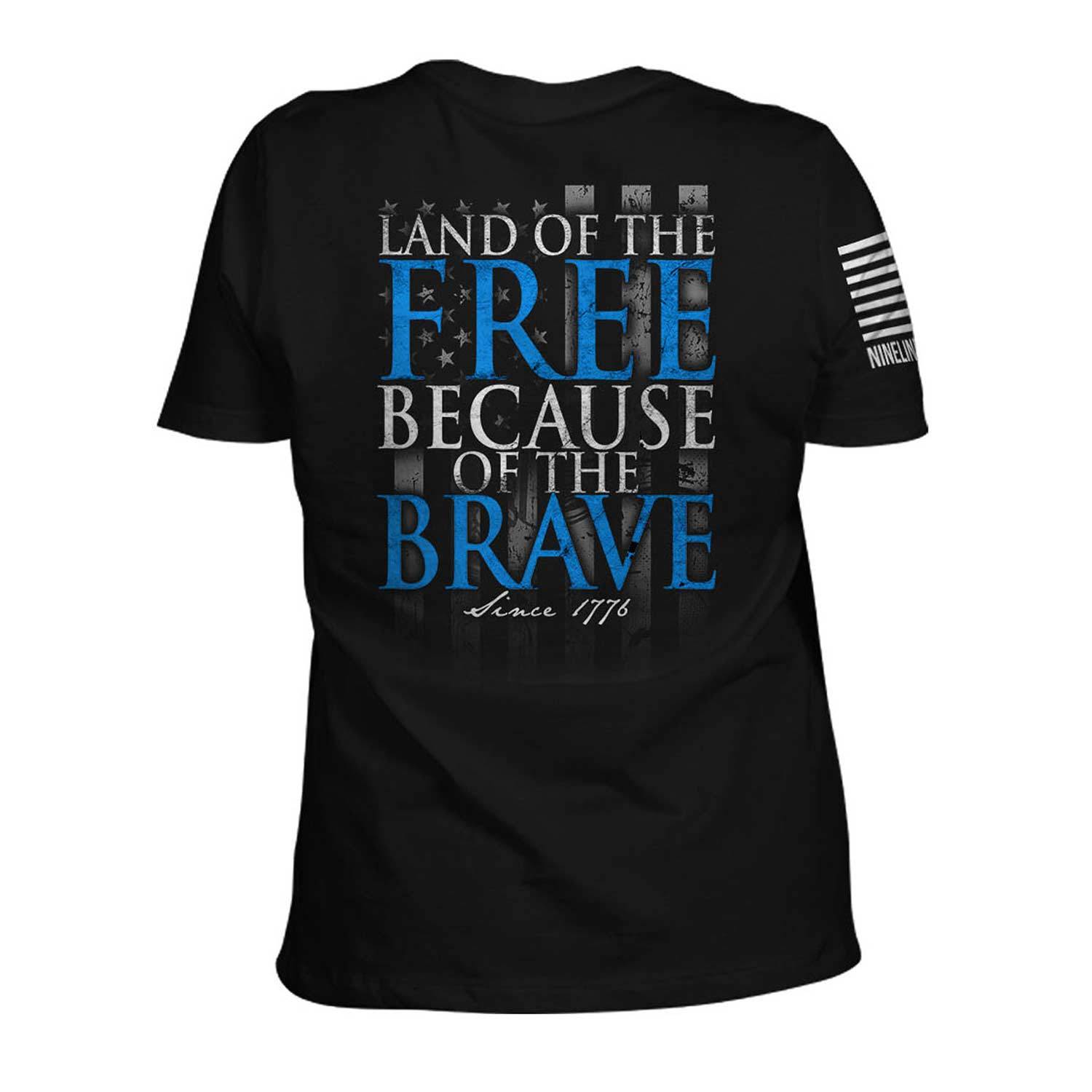 NINE LINE WOMEN�S BECAUSE OF THE BRAVE T-SHIRT