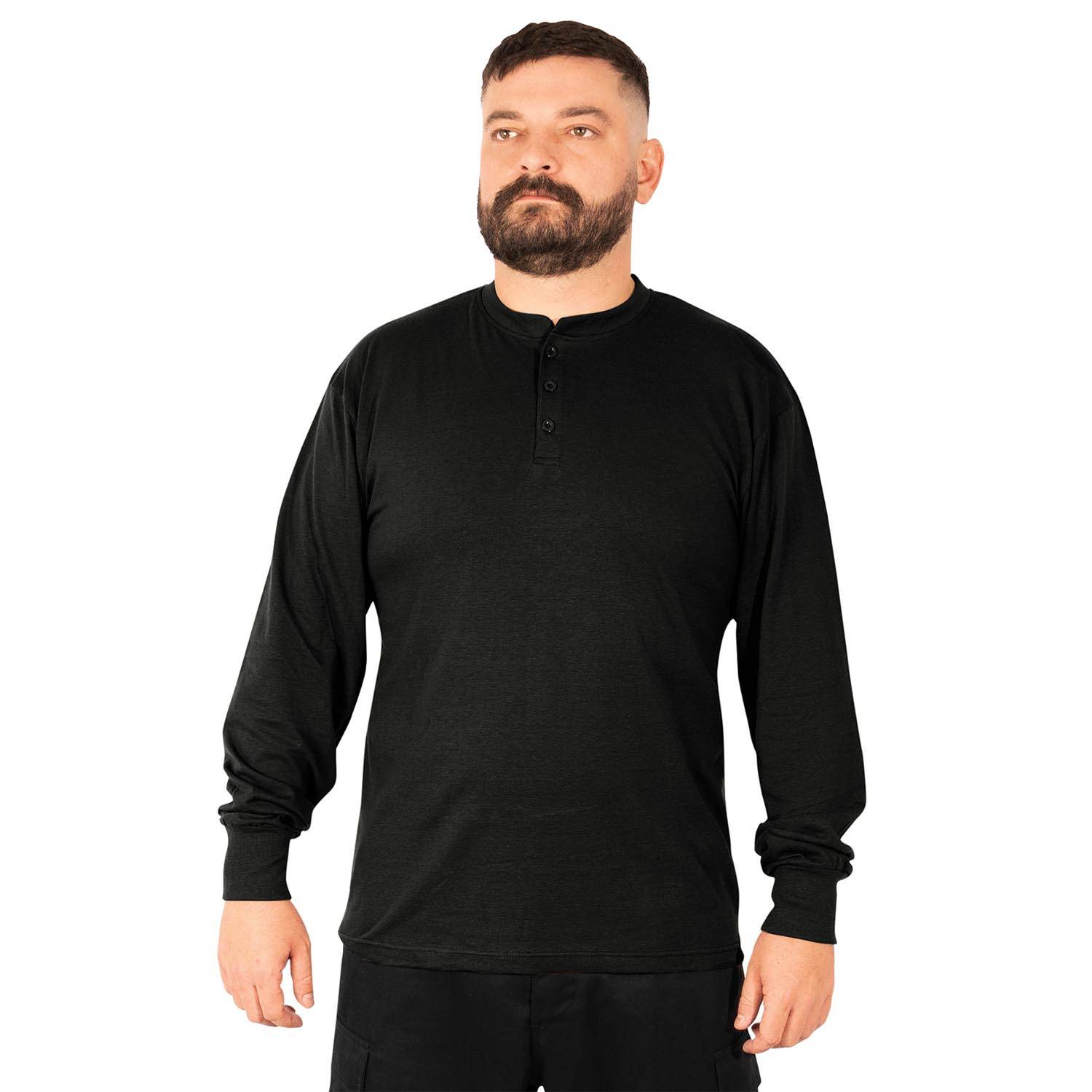 ROTHCO LONG SLEEVE HENLEY T-SHIRT