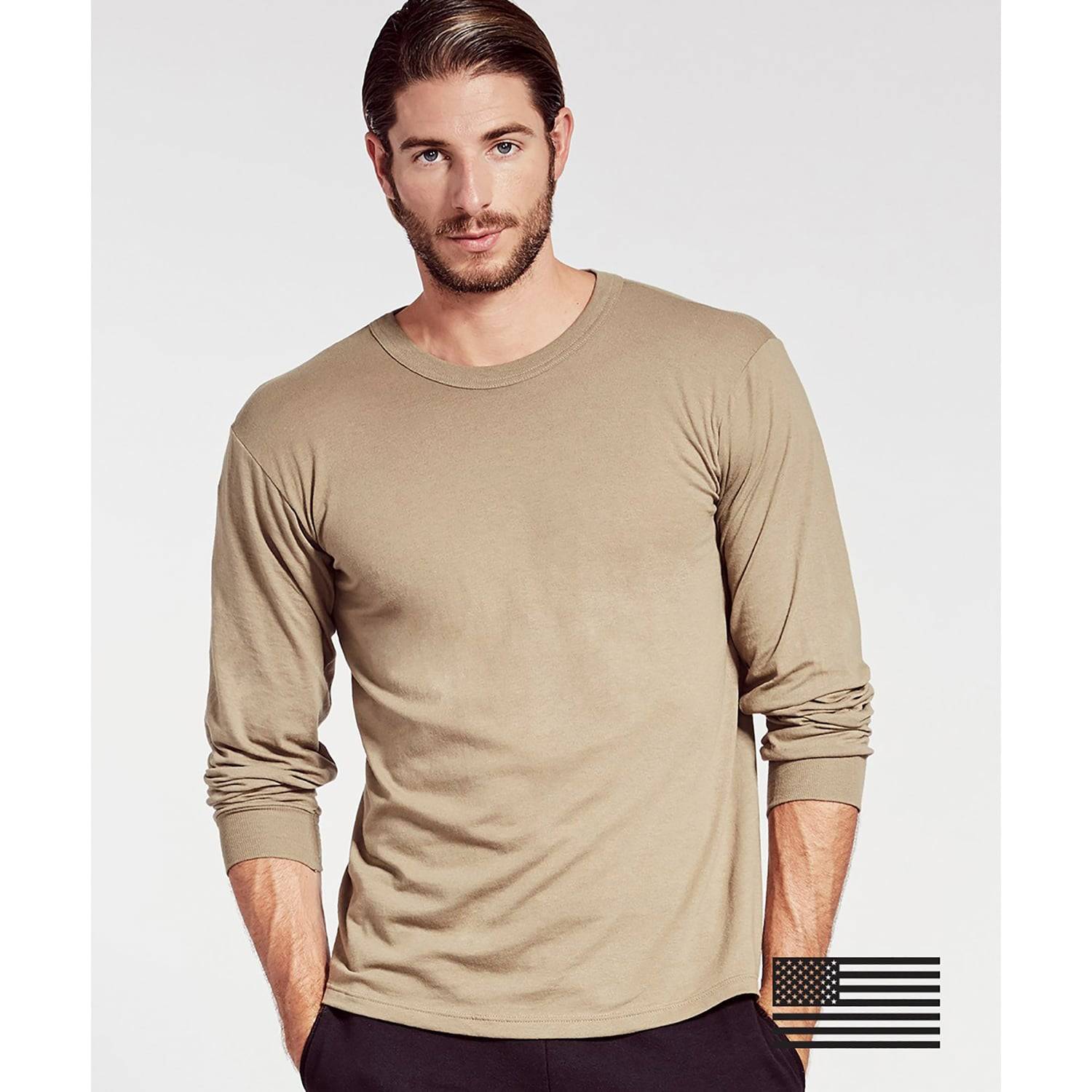 SOFFE MEN'S LONG SLEEVE TEE SHIRT