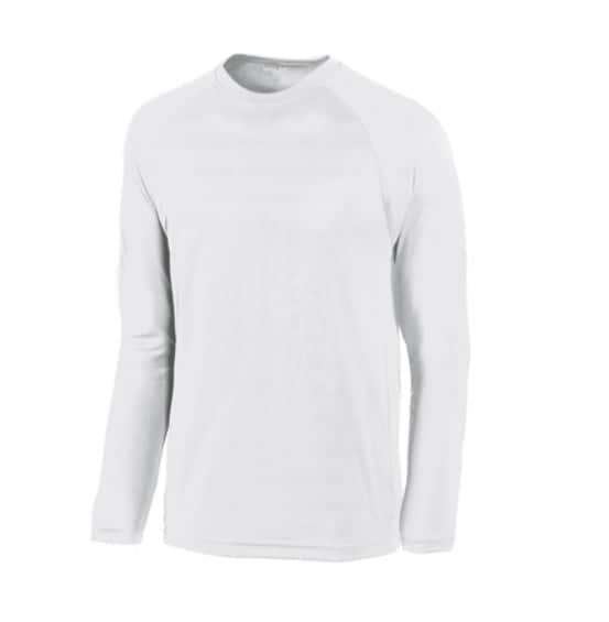 SPORT-TEK DRY ZONE LONG SLEEVE RAGLIN T-SHIRT