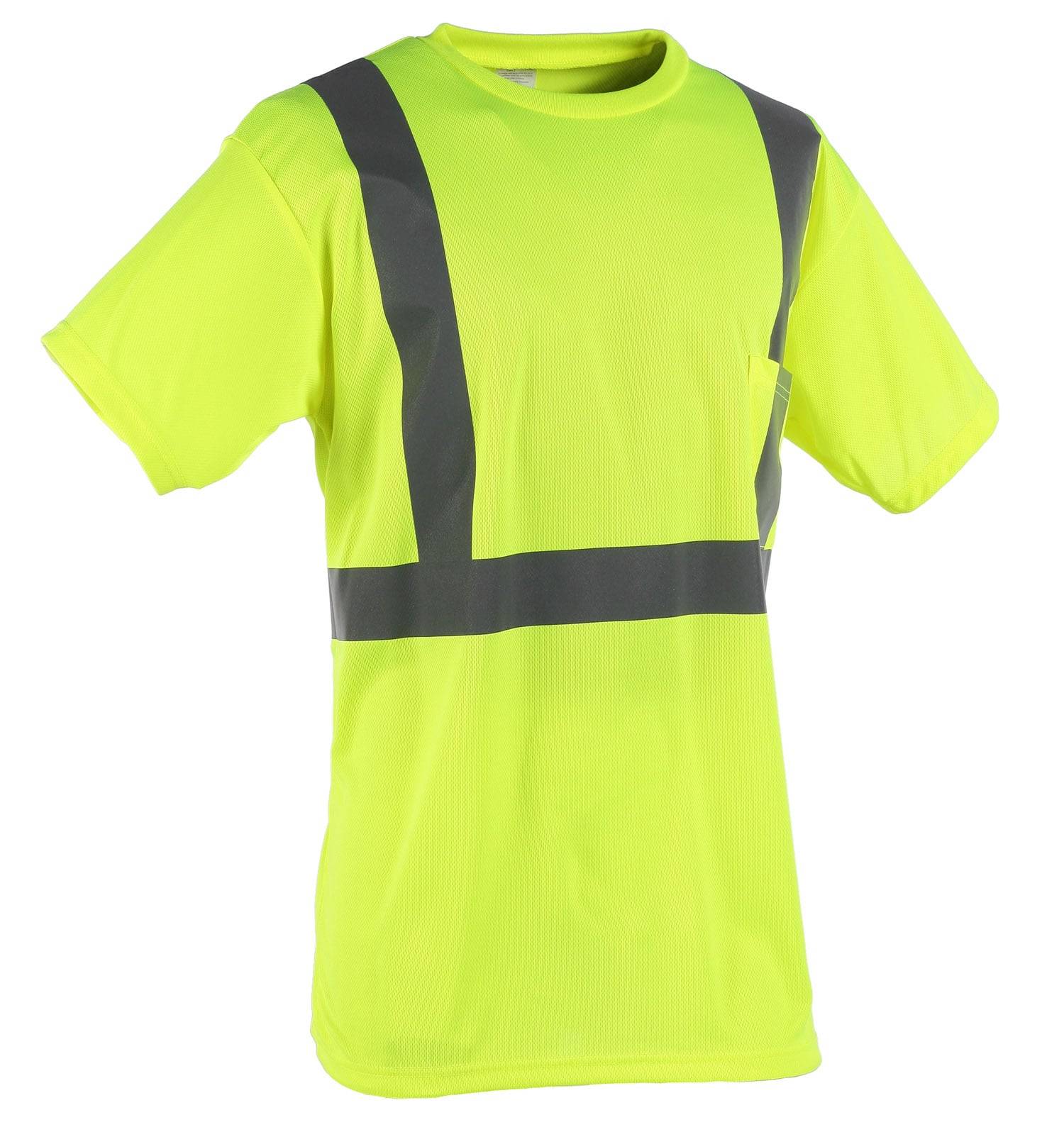 Occunomix ANSI Class 2 Short Sleeve Wicking Birdseye T Shirt