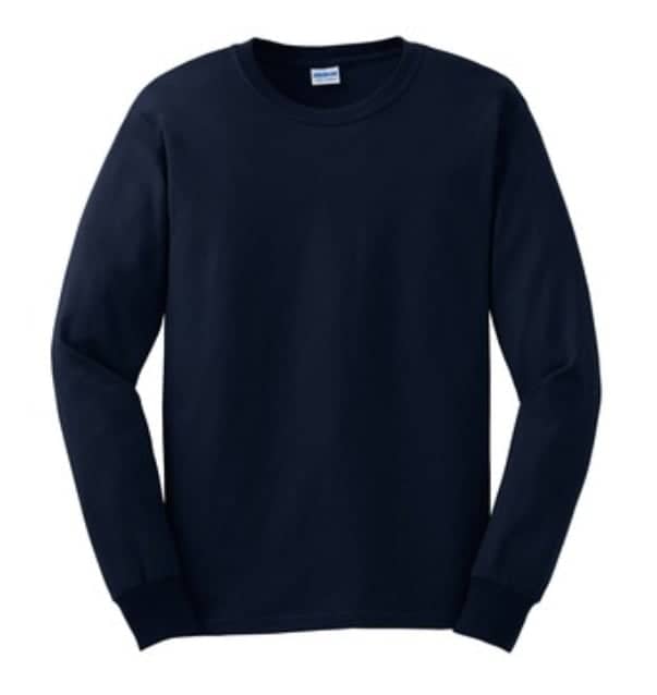 GILDAN 100% COTTON L/S T-SHIRT