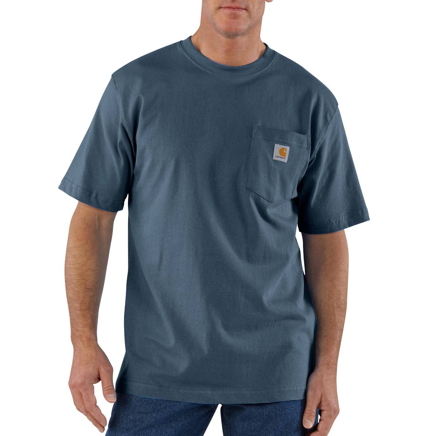 CARHARTT LOOSE FIT HEAVYWEIGHT SHORT SLEEVE POCKET T-SHIRT