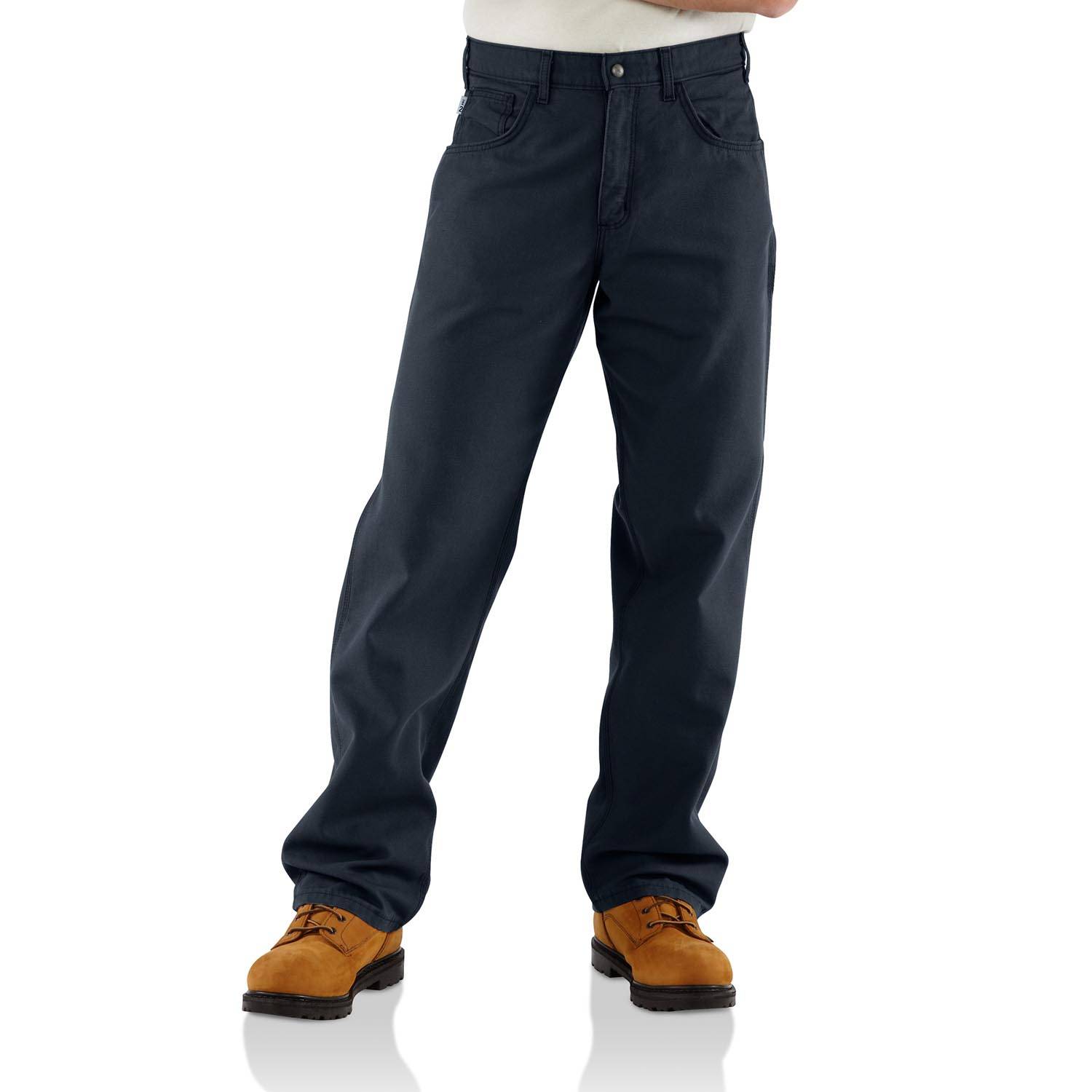 CARHARTT FLAME RESISTANT MIDWEIGHT CANVAS LOOSE FIT PANTS