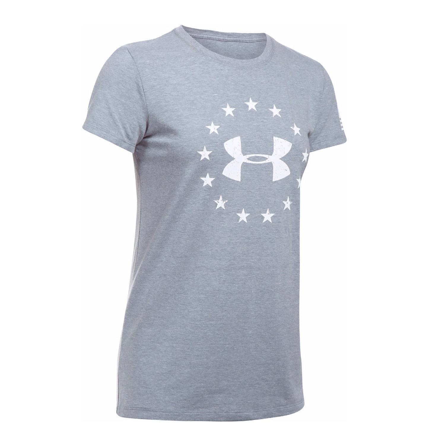 UNDER ARMOUR FREEDOM LOGO 2.0 WOMEN�S GRAPHIC T-SHIRT