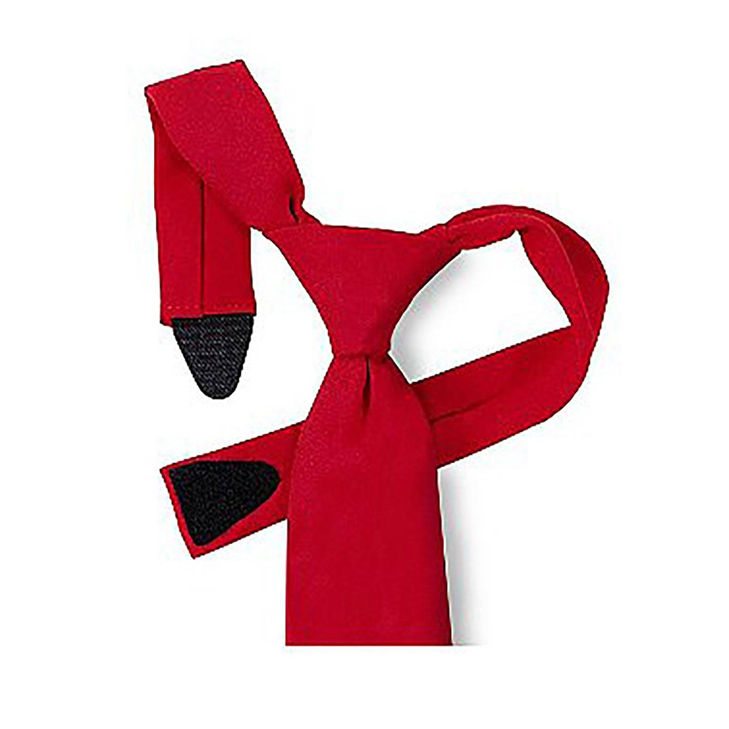 SAMUEL BROOME LONG POLYESTER 3.5" VELCRO TIE WITH BUTTONHOLE