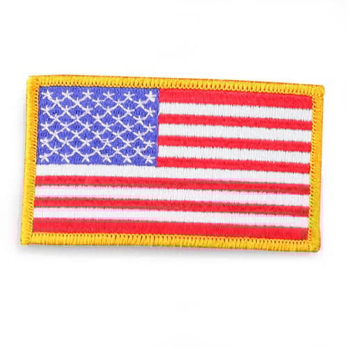 Penn Emblem American Flag Emblem for Left Sleeve