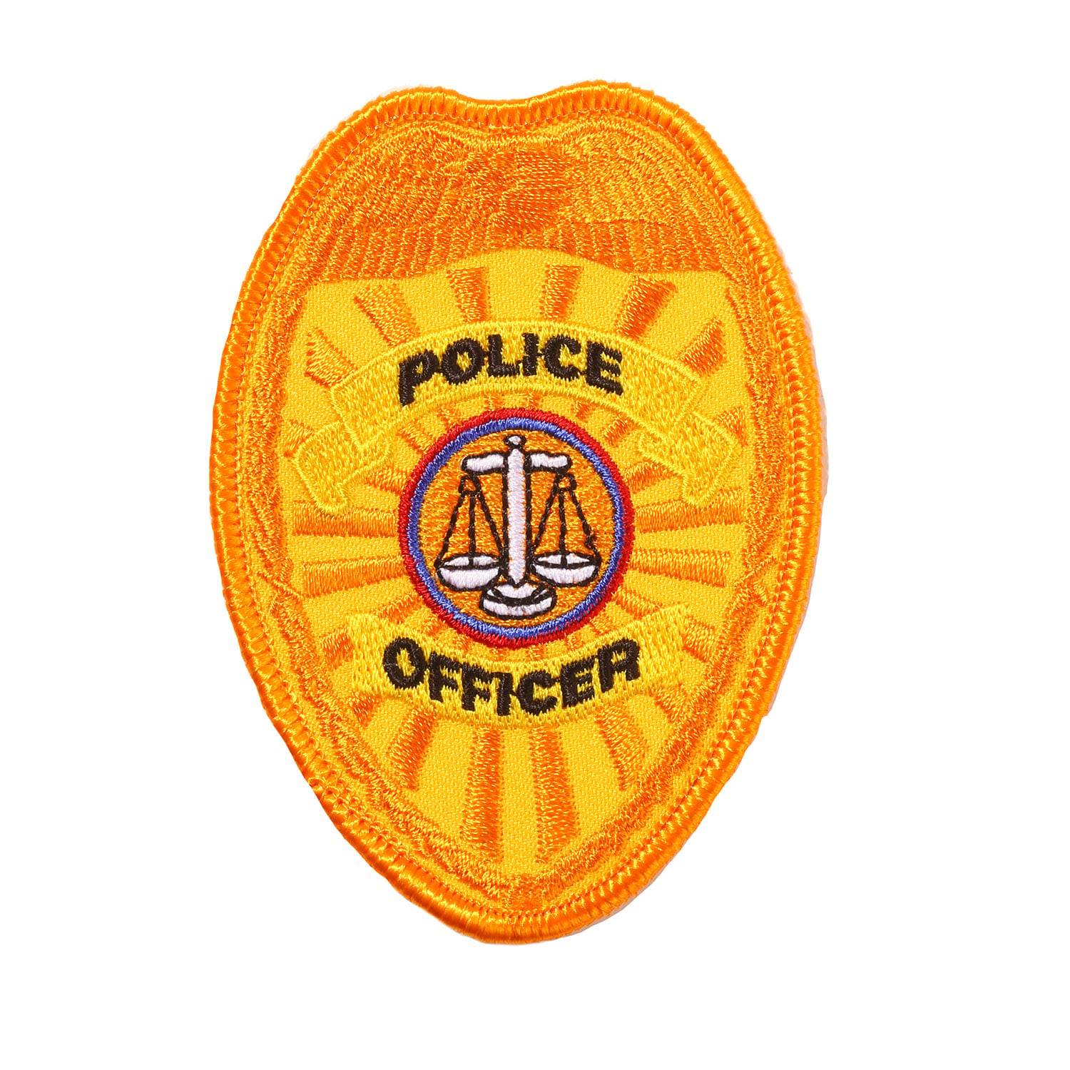 PENN EMBLEM POLICE OFFICER BADGE EMBLEM (STANDARD FINISH)