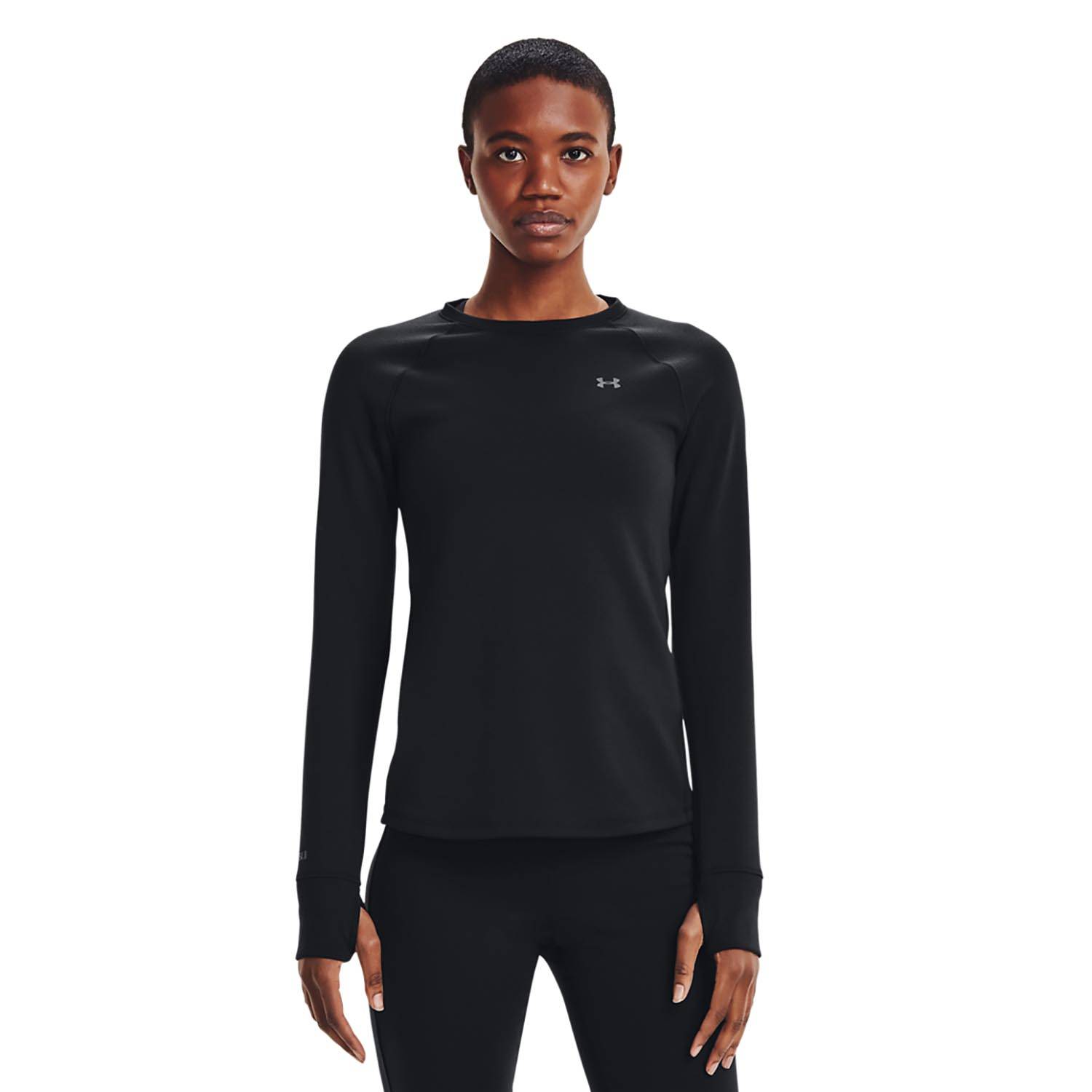 Under Armour Women's Base 4.0 Crew Shirt, Packaged