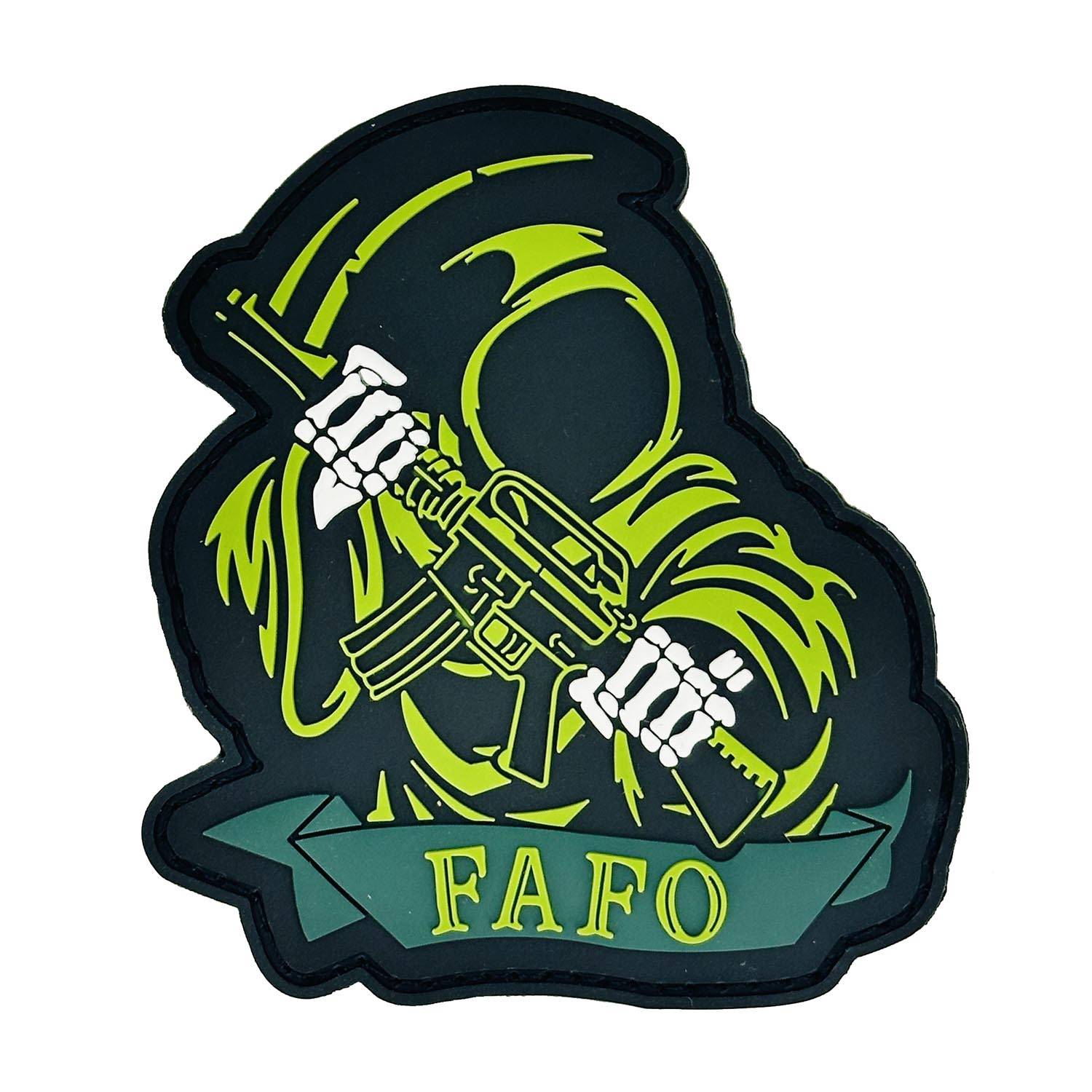 Tactical Gear Junkie "FAFO" Reaper PVC Patch