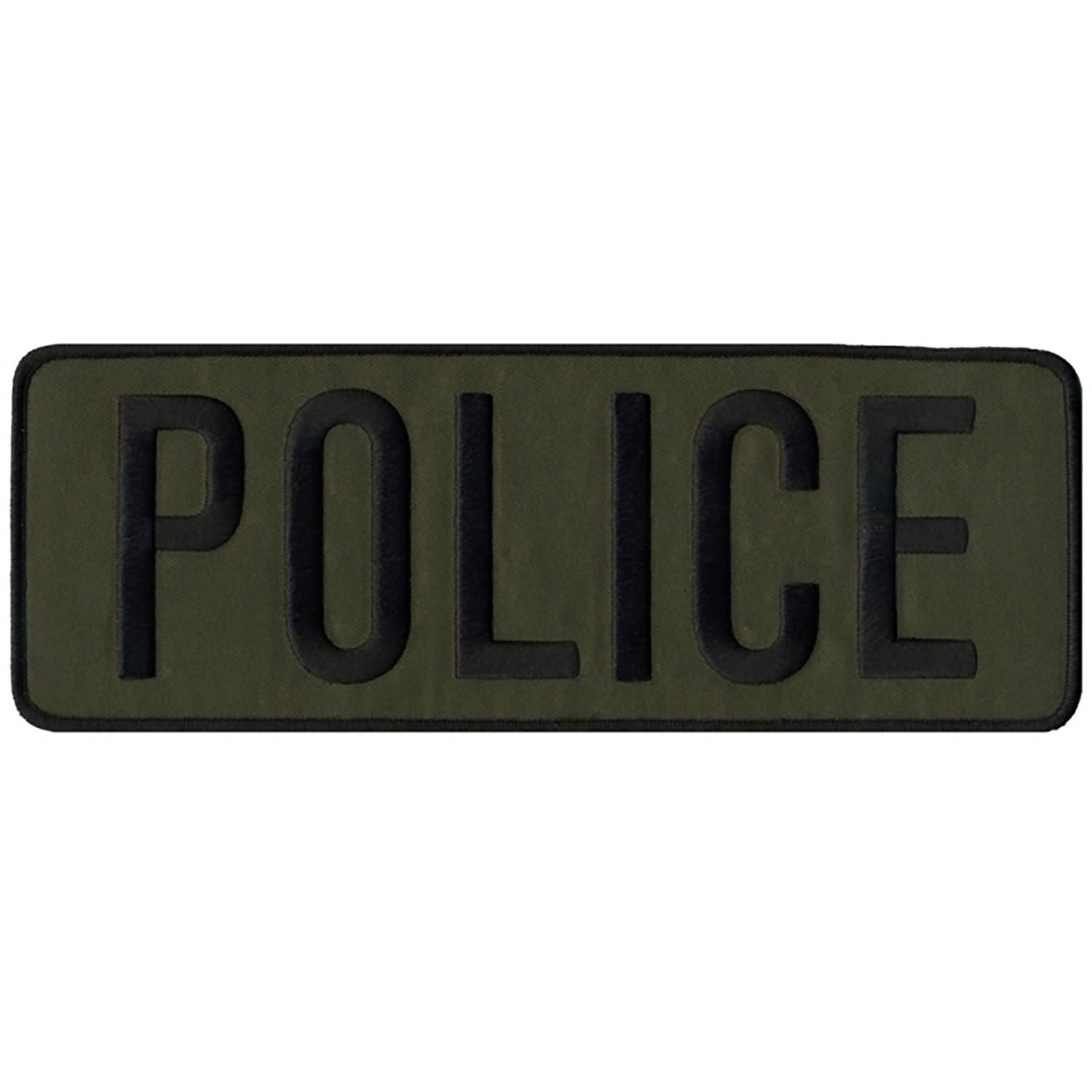 HERO'S PRIDE  POLICE BACK PATCH