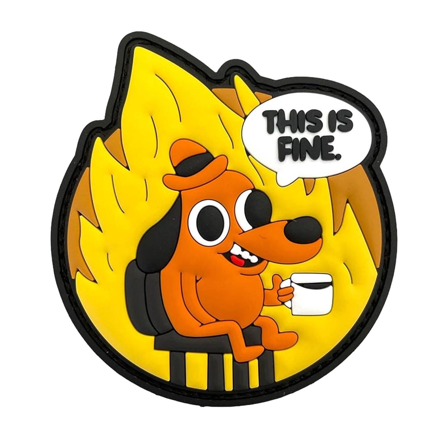 Shellback Tactical This is Fine Morale Patch