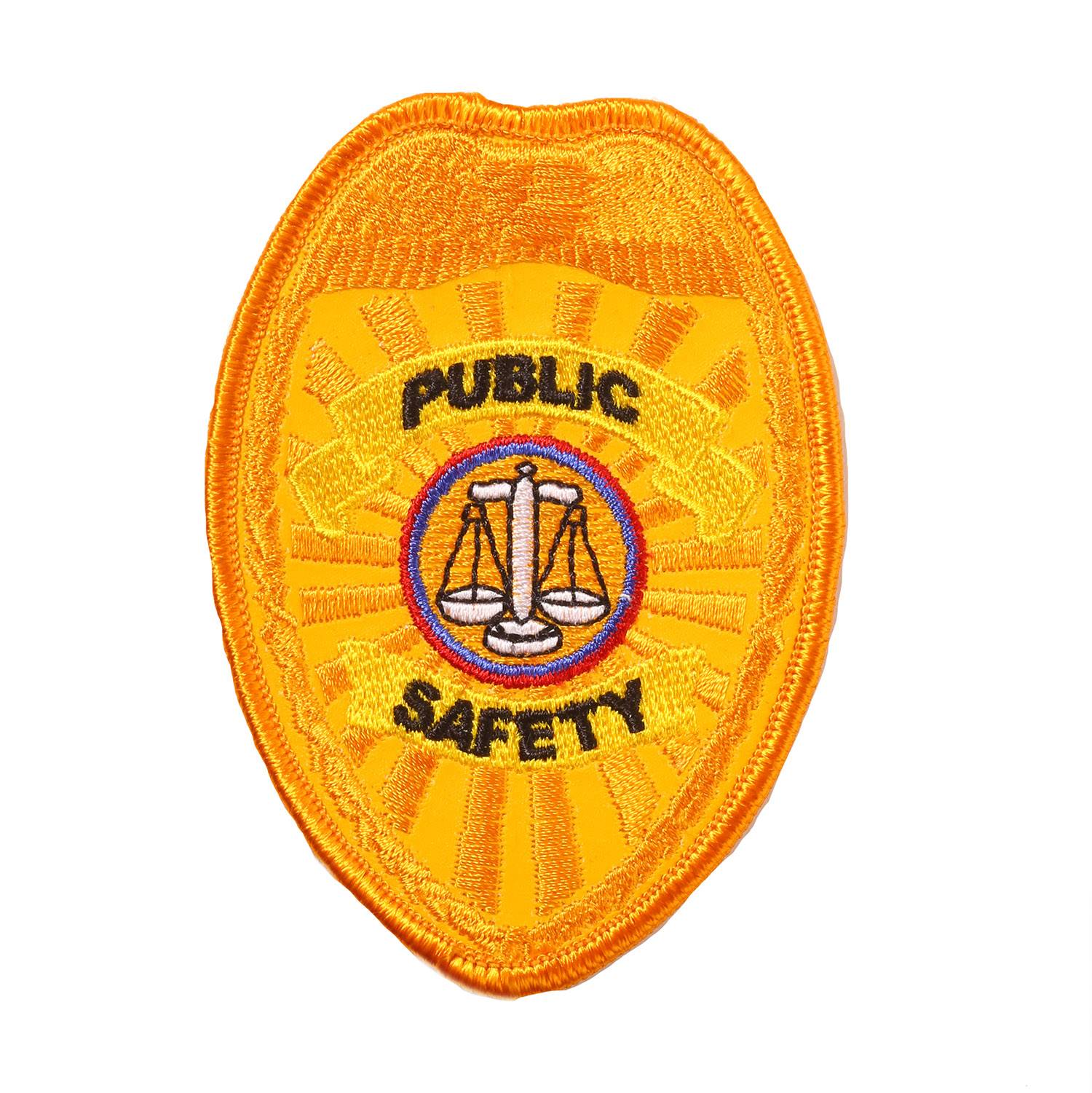 PENN EMBLEM SECURITY OFFICER BADGE EMBLEM (REFLECTIVE FINISH