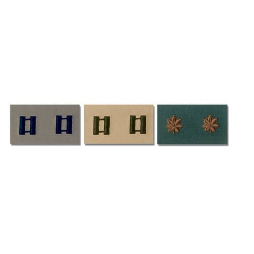 Hero's Pride Pairs, Cloth Rank Insignia