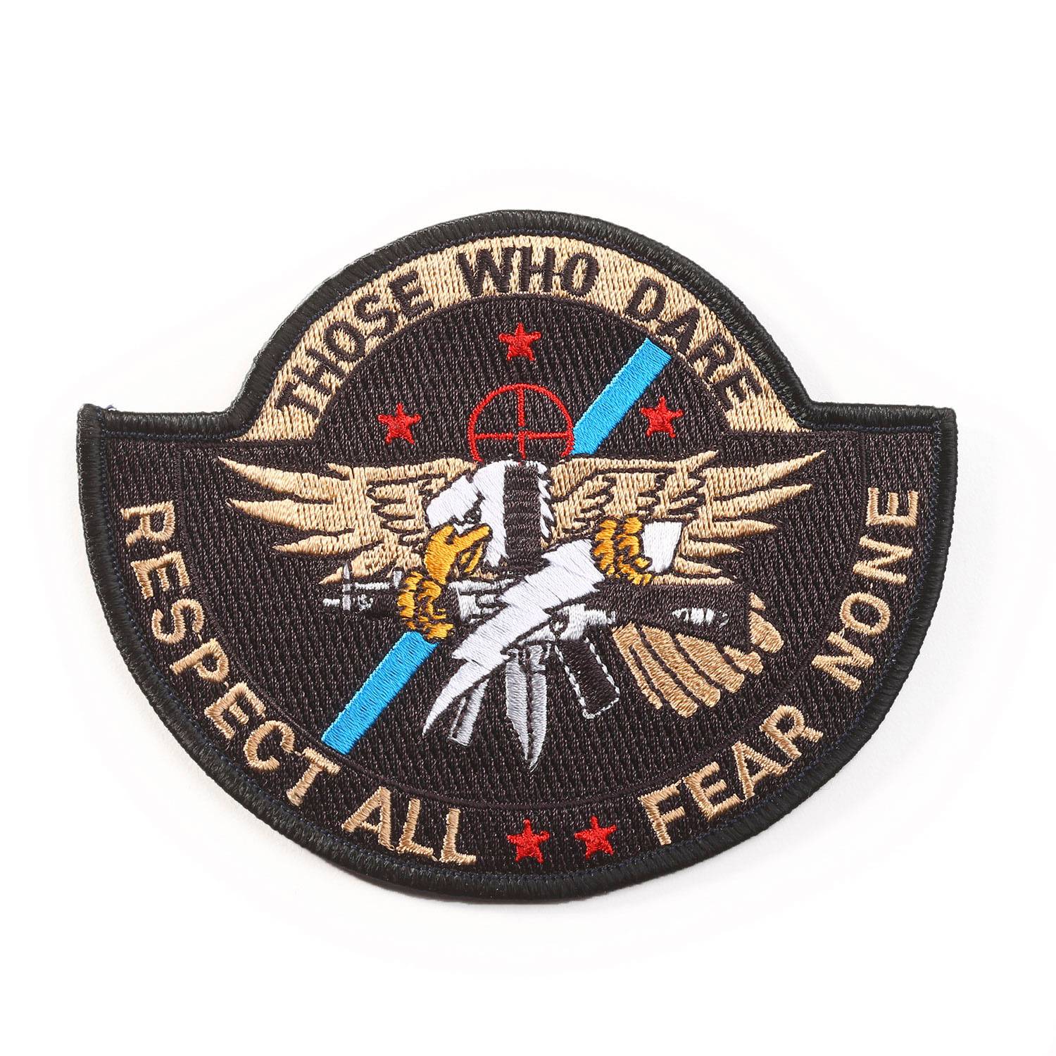 HERO'S PRIDE CENTER MASS THOSE WHO DARE EMBLEM