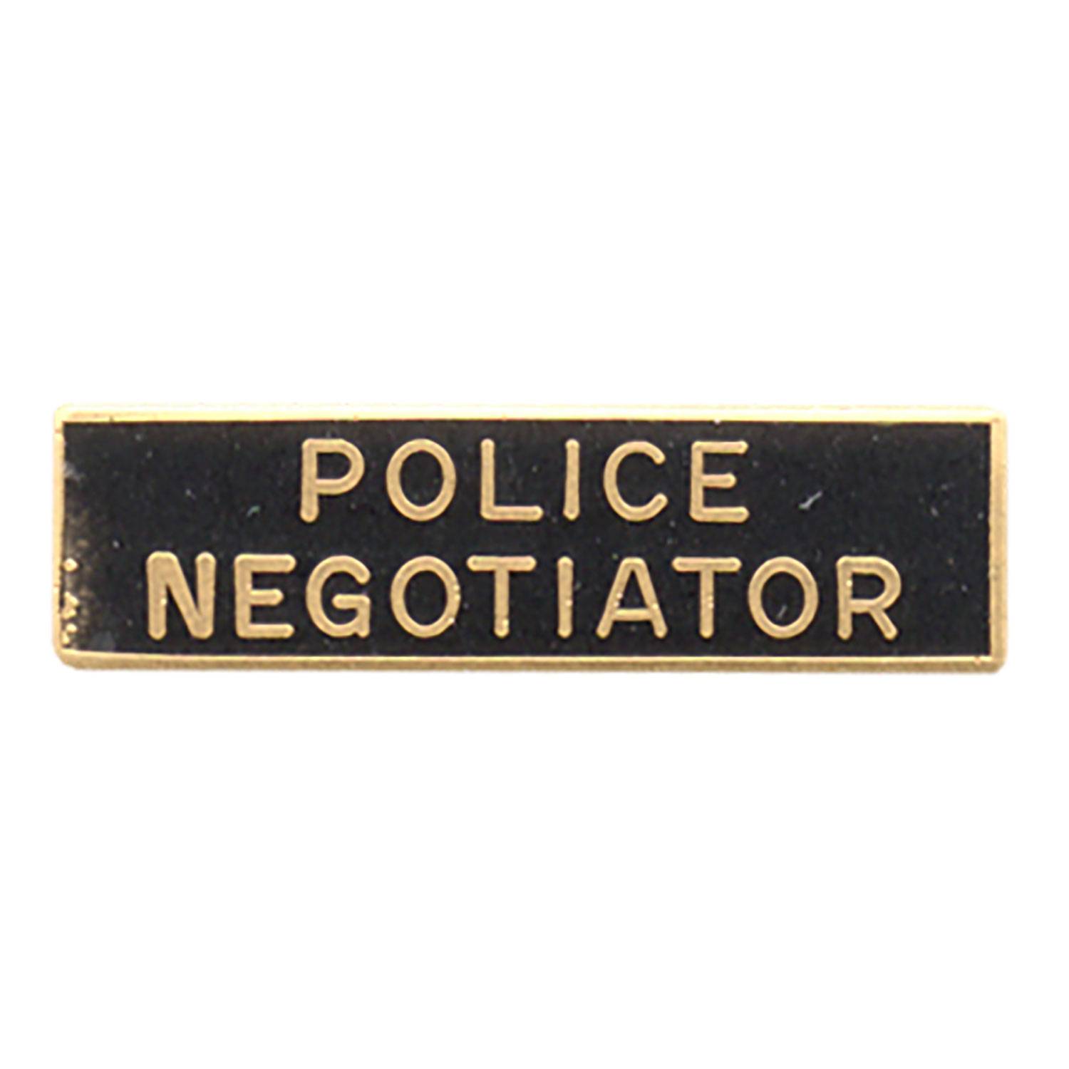 Badges Ex Cetera Police Negotiator Marksmanship Bar