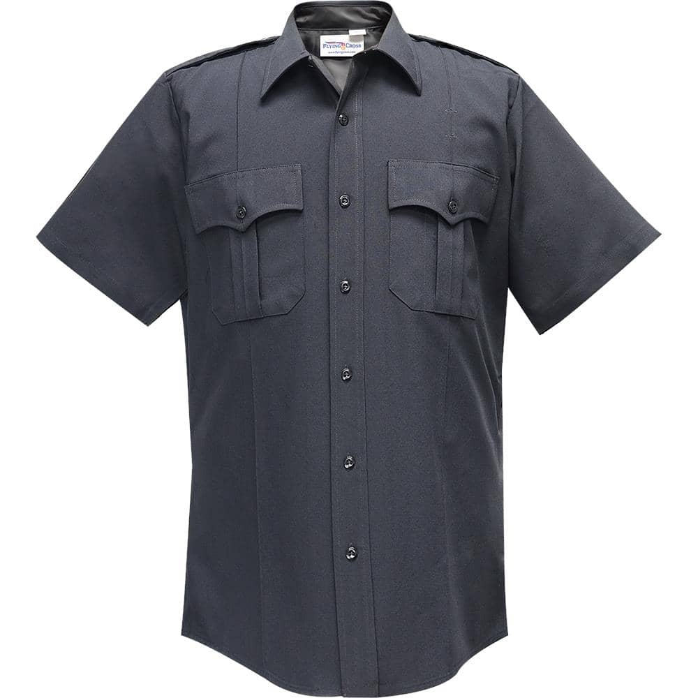 FLYING CROSS MEN'S SHORT SLEEVE COMMAND SHIRT WITHOUT ZIPPER
