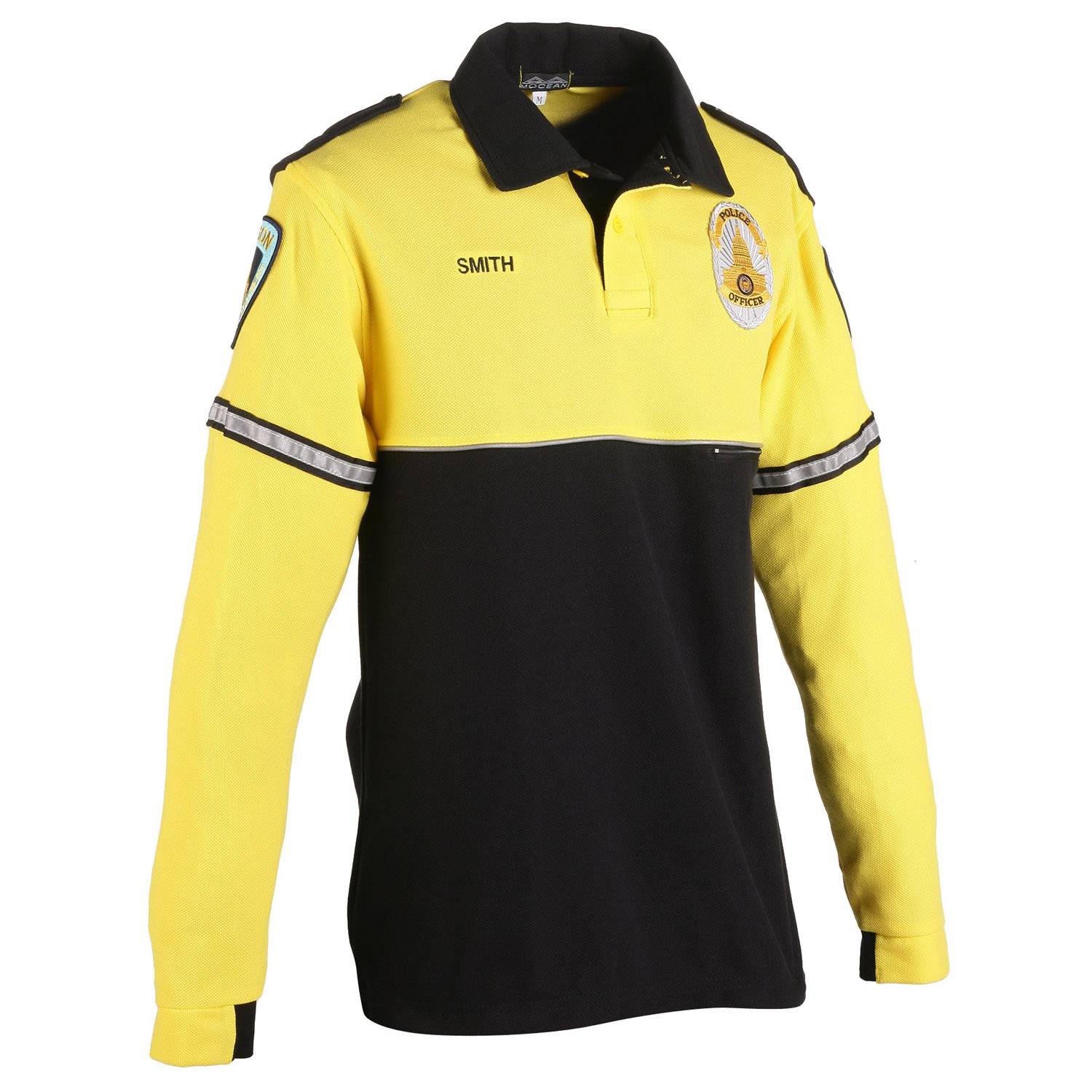 Long Sleeve Metro Block Vapro Polo