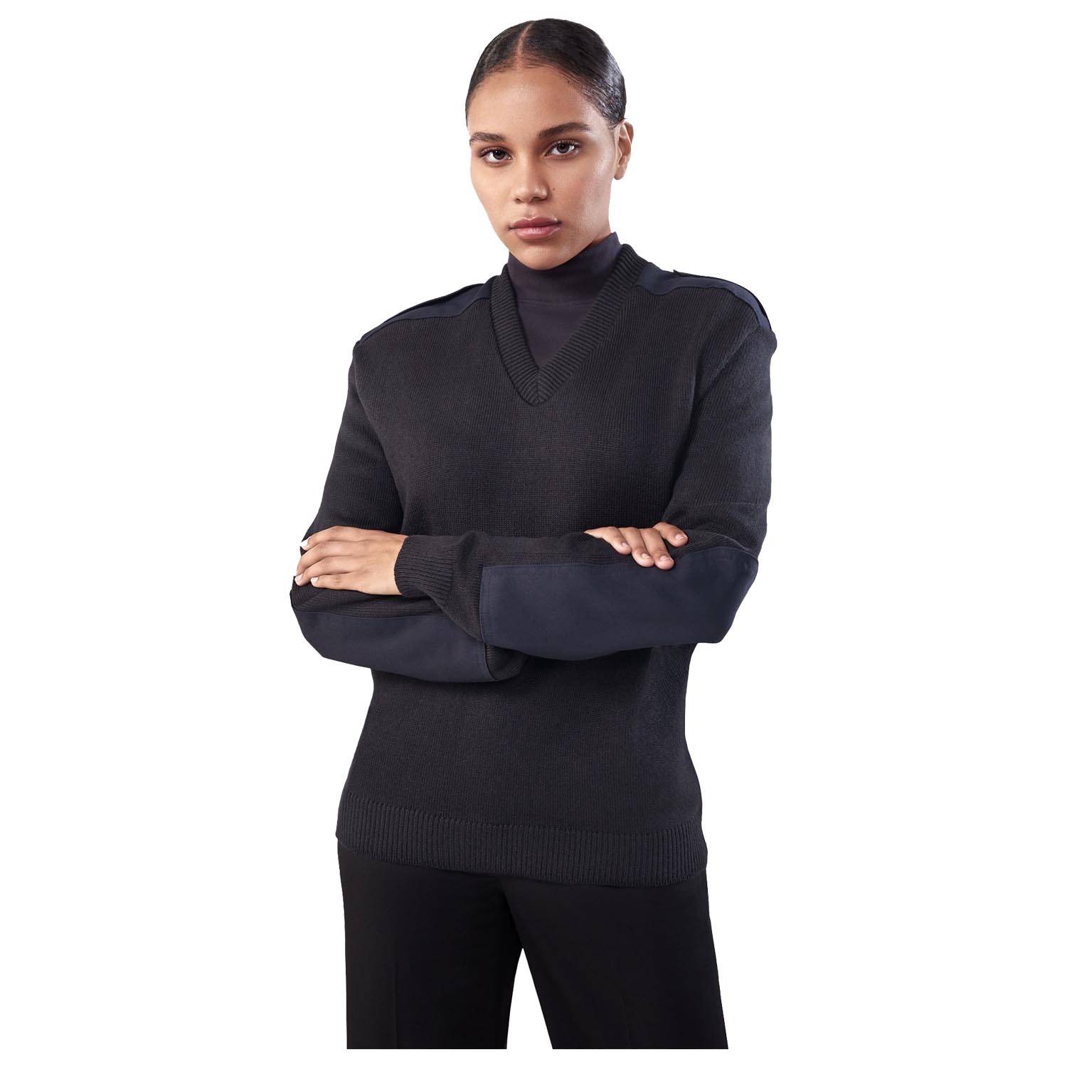 COBMEX UNISEX V-NECK "MILITARY" SWEATER