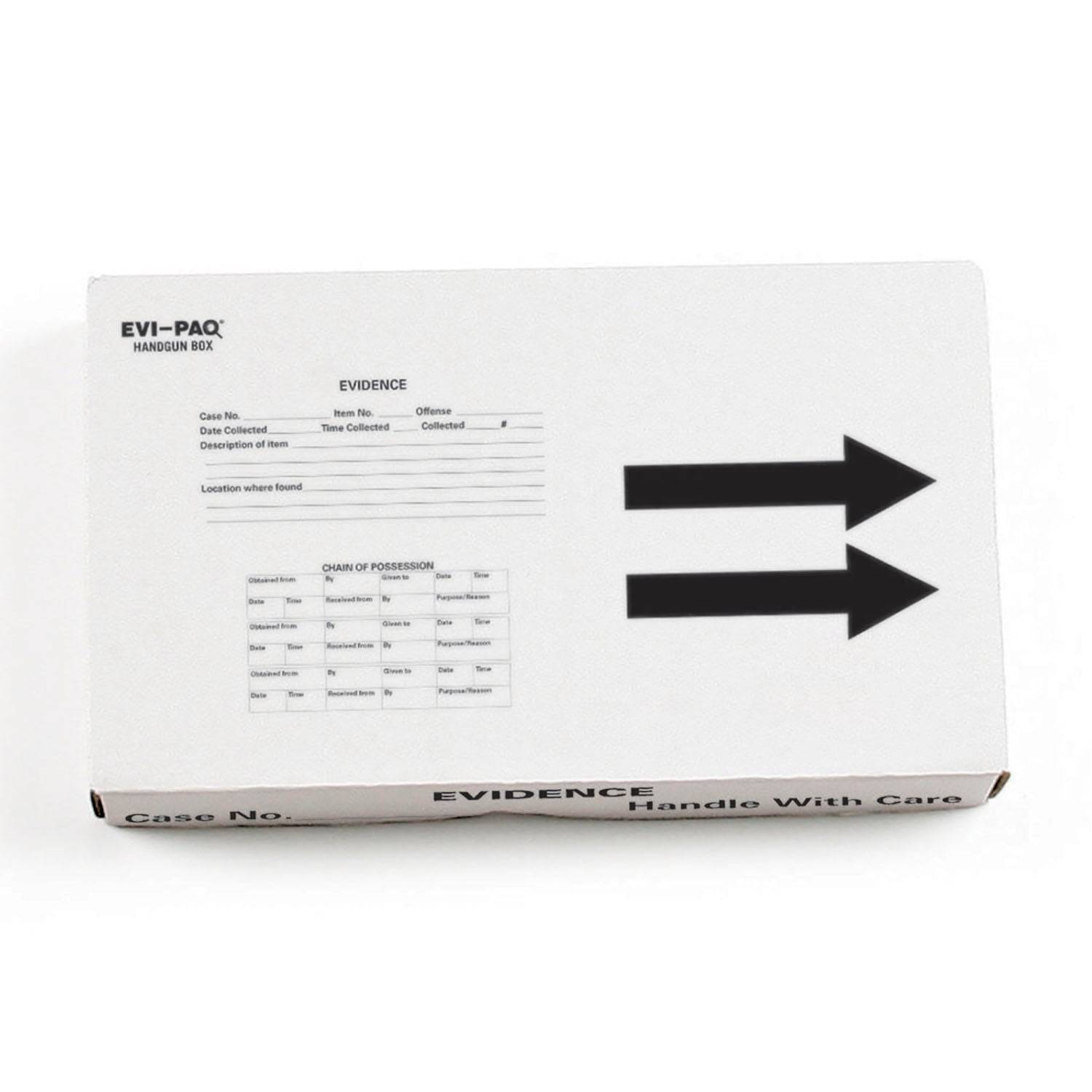 Forensics Source EVI-PAQ Handgun, Pack of 25 Boxes
