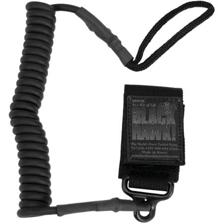 BLACKHAWK! Coiled Tactical Pistol Lanyard