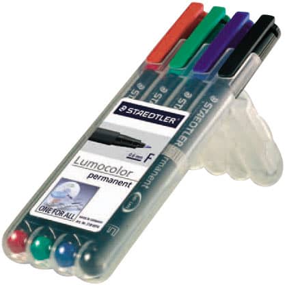 SAYRE ENTERPRISES Staedtler Lumocolor Permanent Map Marking