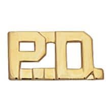 LawPro 1/2" 'P.D.' Collar Pins