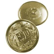 Waterbury Large 'FD' Buttons (6 pack)