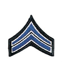 LawPro Corporal Chevrons, 3 1/2"