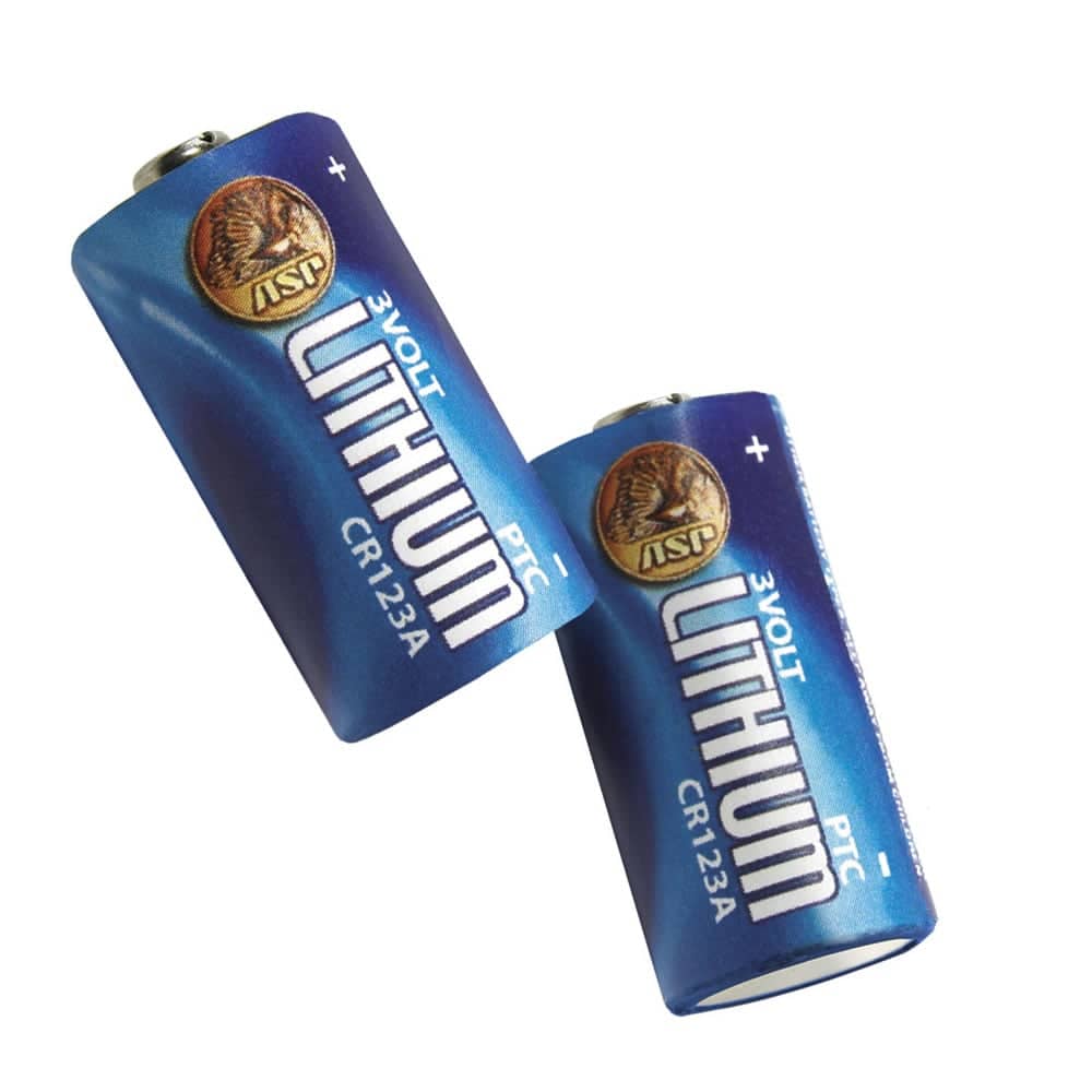 ASP CR123A Lithium Batteries 12 pack