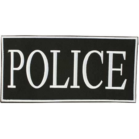 Fox Tactical Enforcement ID Patches (2" x 4")