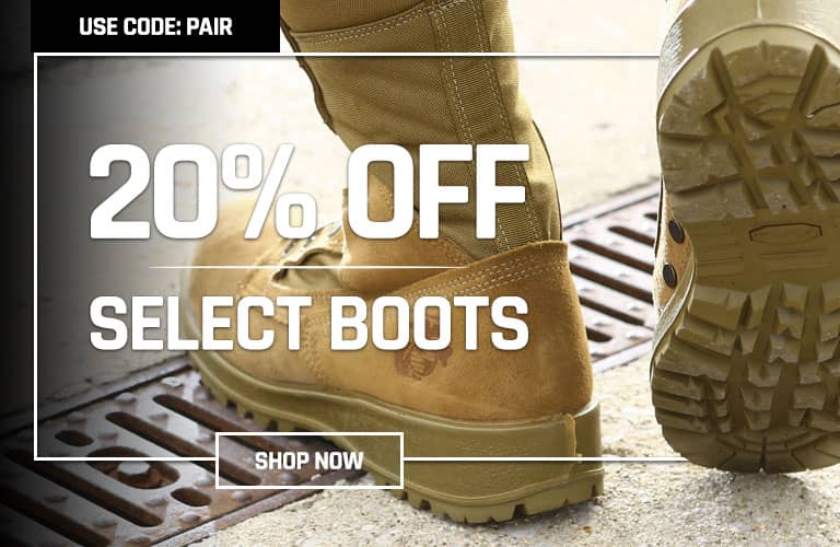 20% off select footwear